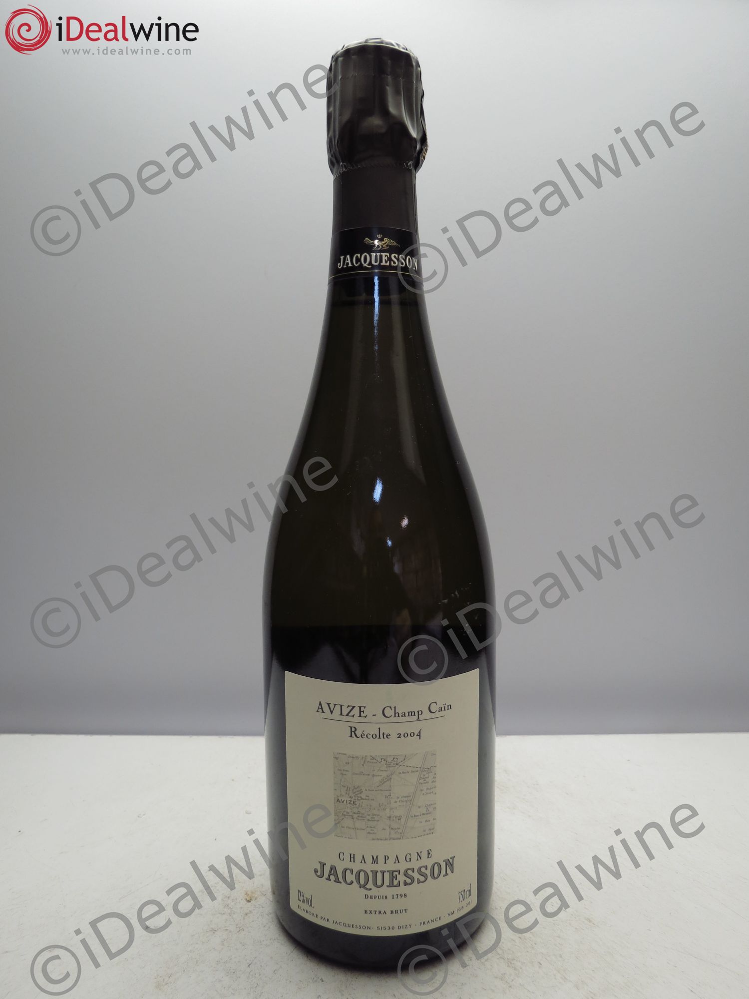Champagne Jacquesson Champ Cain Avize 2004 - Lot de 1 bouteille - 0