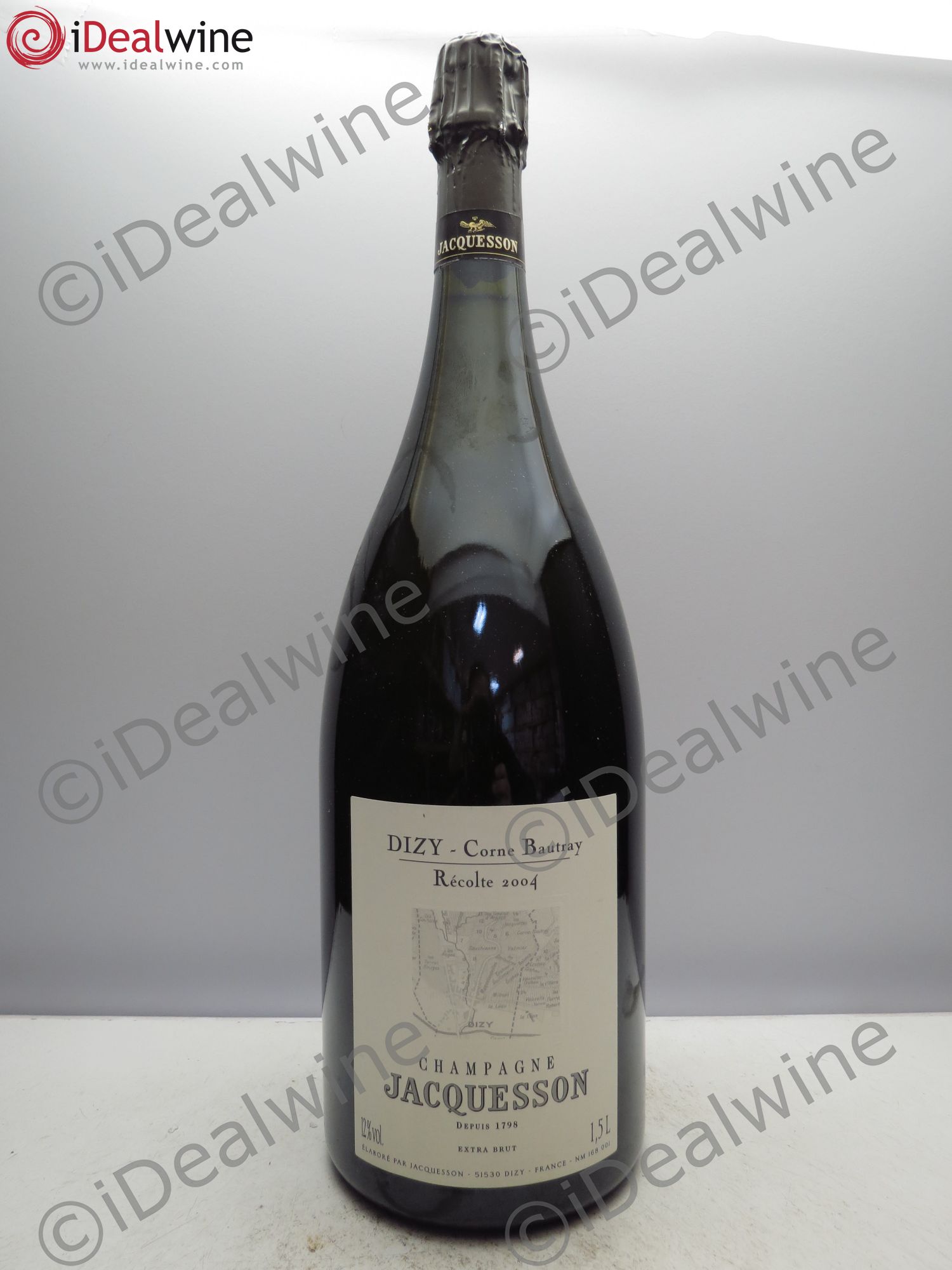 Champagne Jacquesson Corne Bautray Dizy 2004 - Posten von 1 Magnum - 0