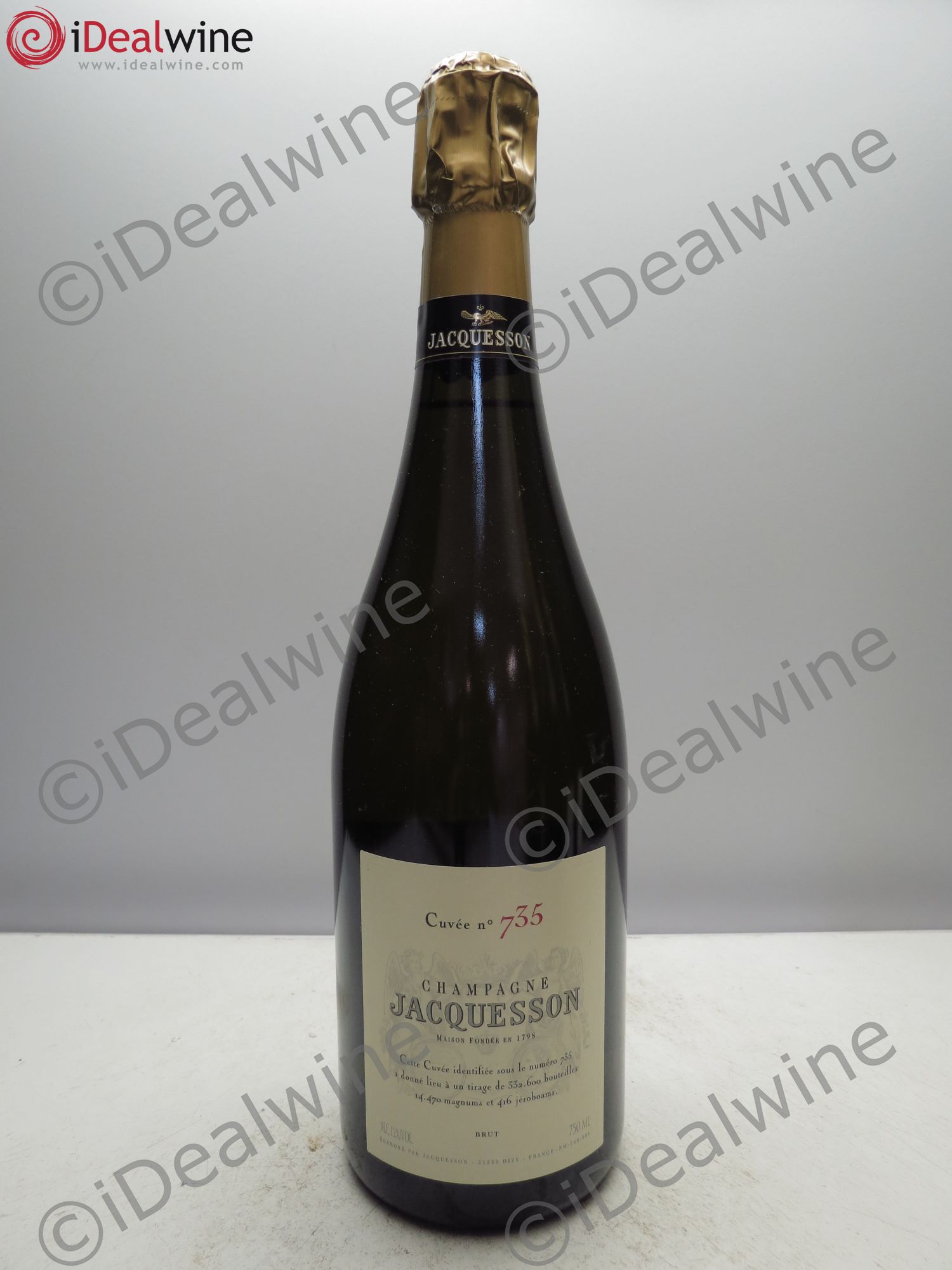 Cuvée 735 Jacquesson - Lot de 6 bouteilles - 0