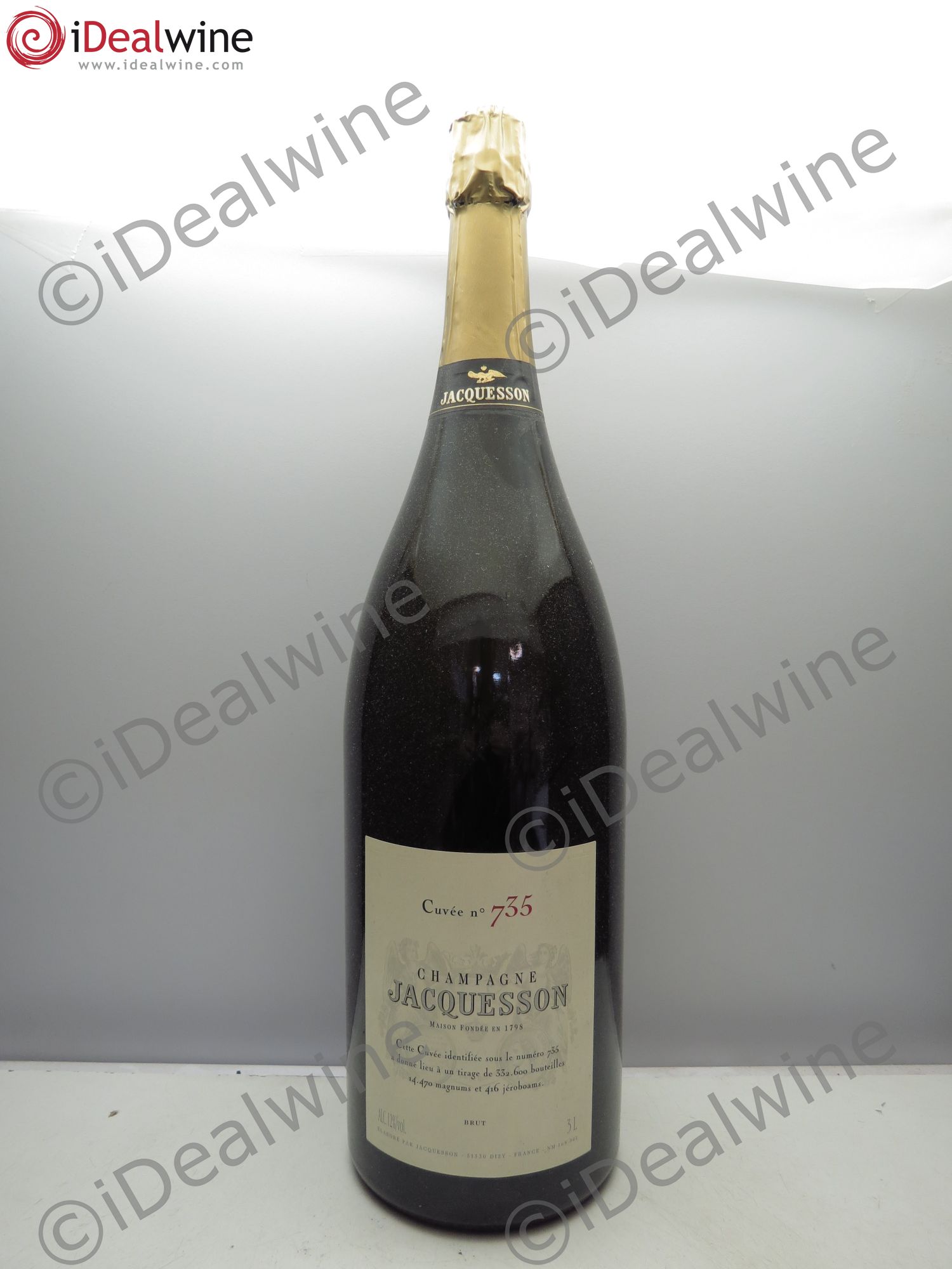 Cuvée 735 Jacquesson - Lot de 1 double magnum - 0