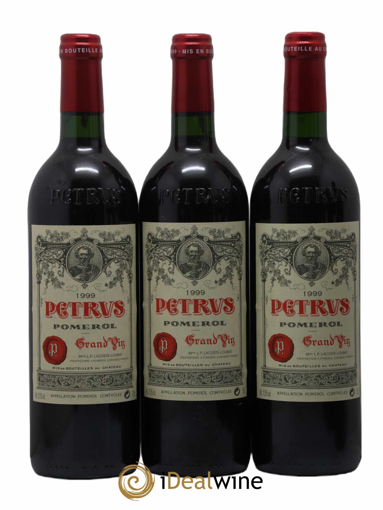 Petrus 1999 - Lot de 6 bouteilles - 1
