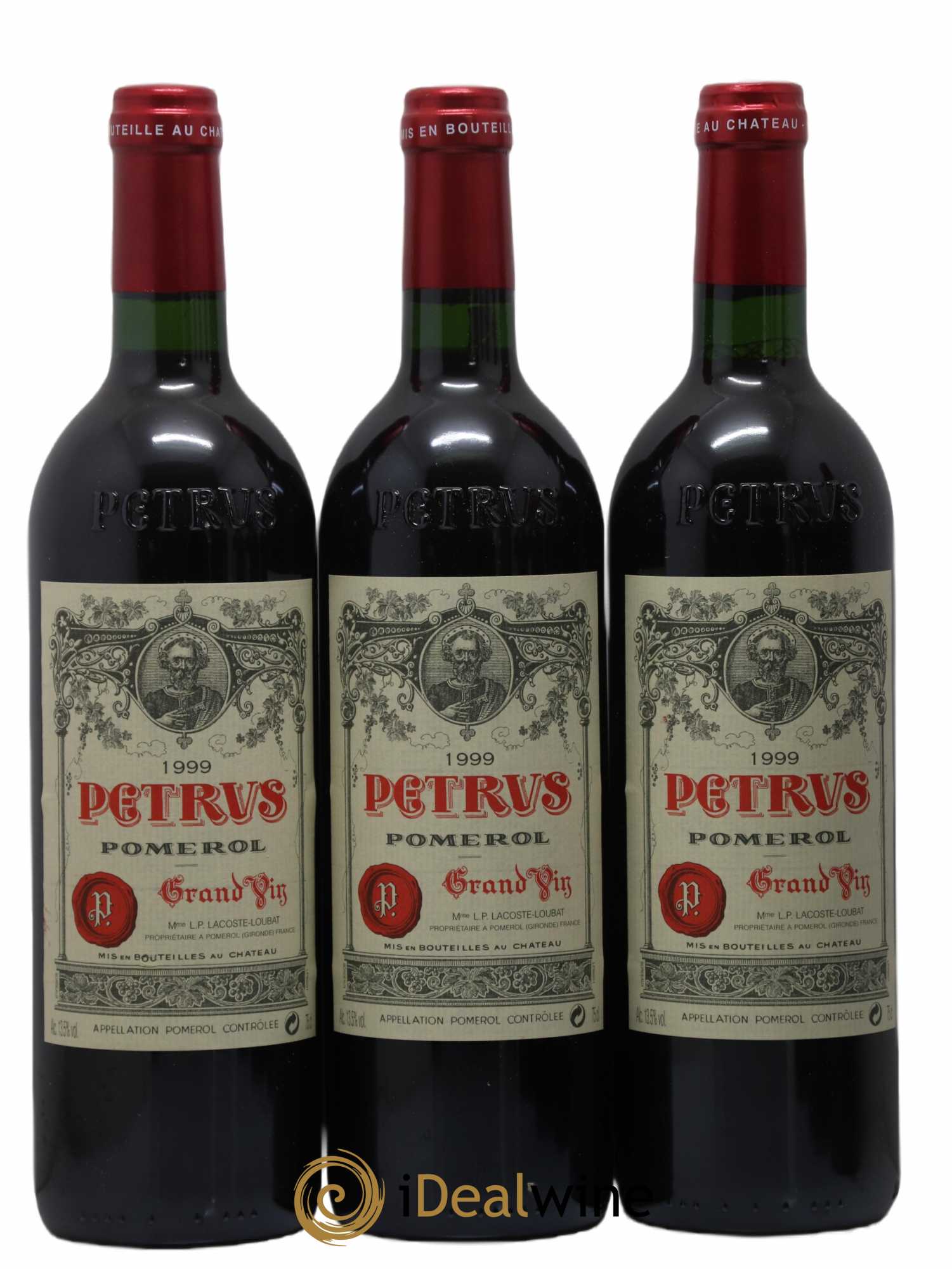 Petrus 1999 - Lot de 6 bouteilles - 1