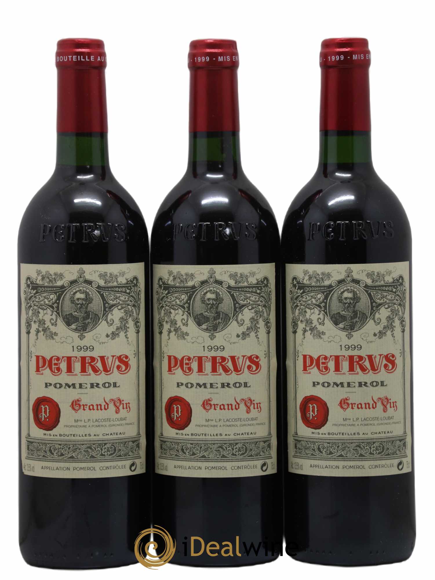 Petrus 1999 - Lot de 6 bouteilles - 2