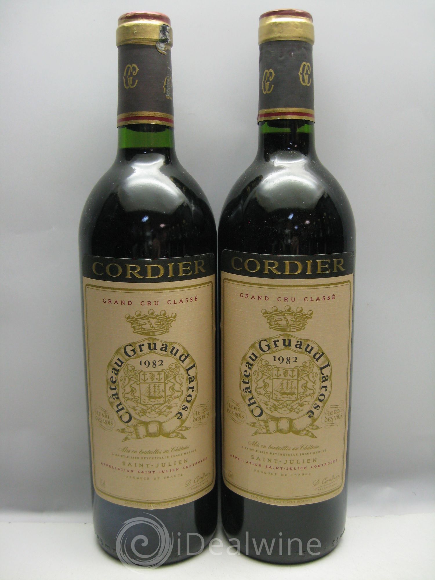 Château Gruaud Larose 2ème Grand Cru Classé 1982 - Lot de 12 bouteilles - 0