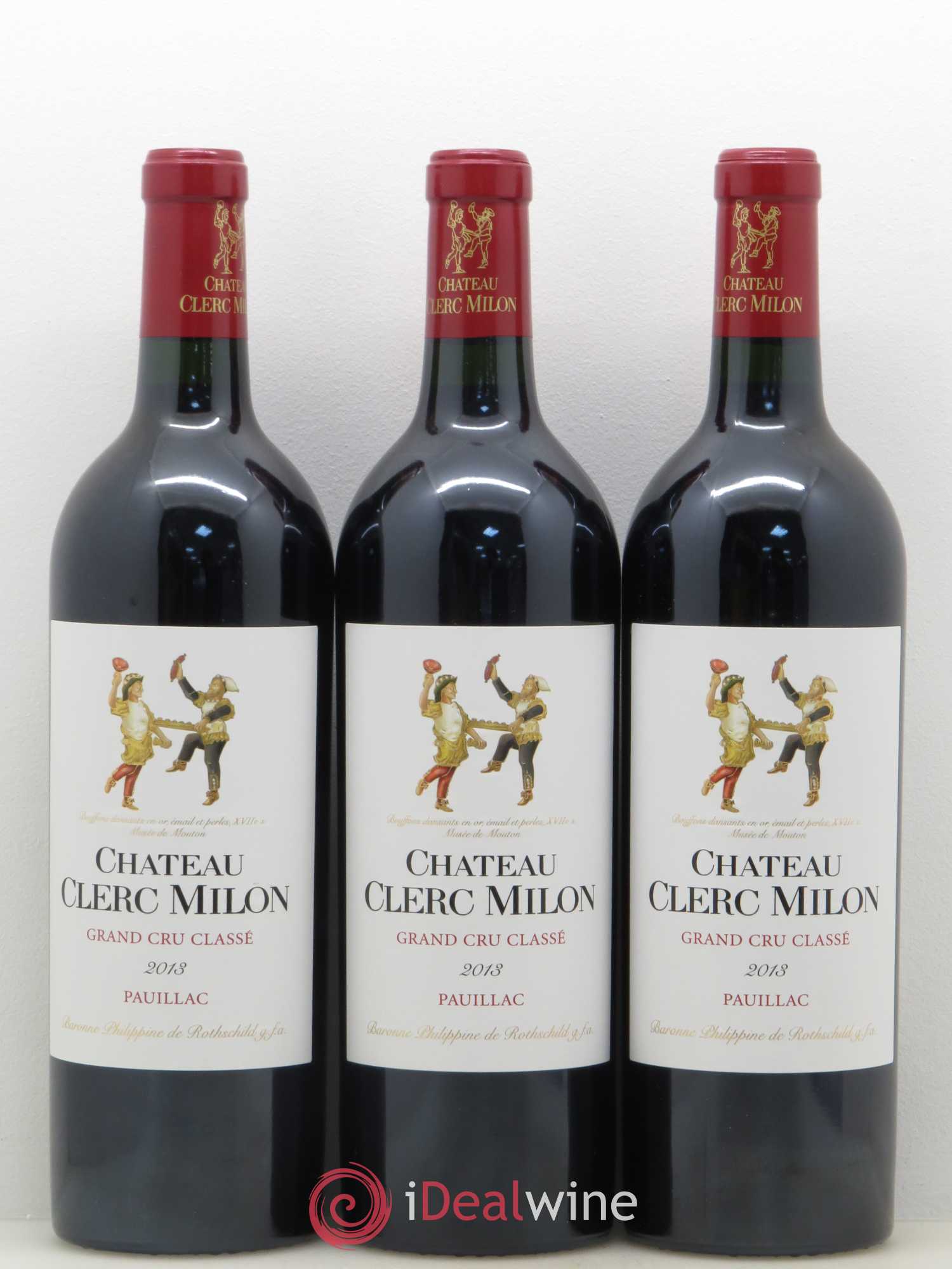 Château Clerc Milon 5ème Grand Cru Classé 2013 - Lot de 6 bouteilles - 2