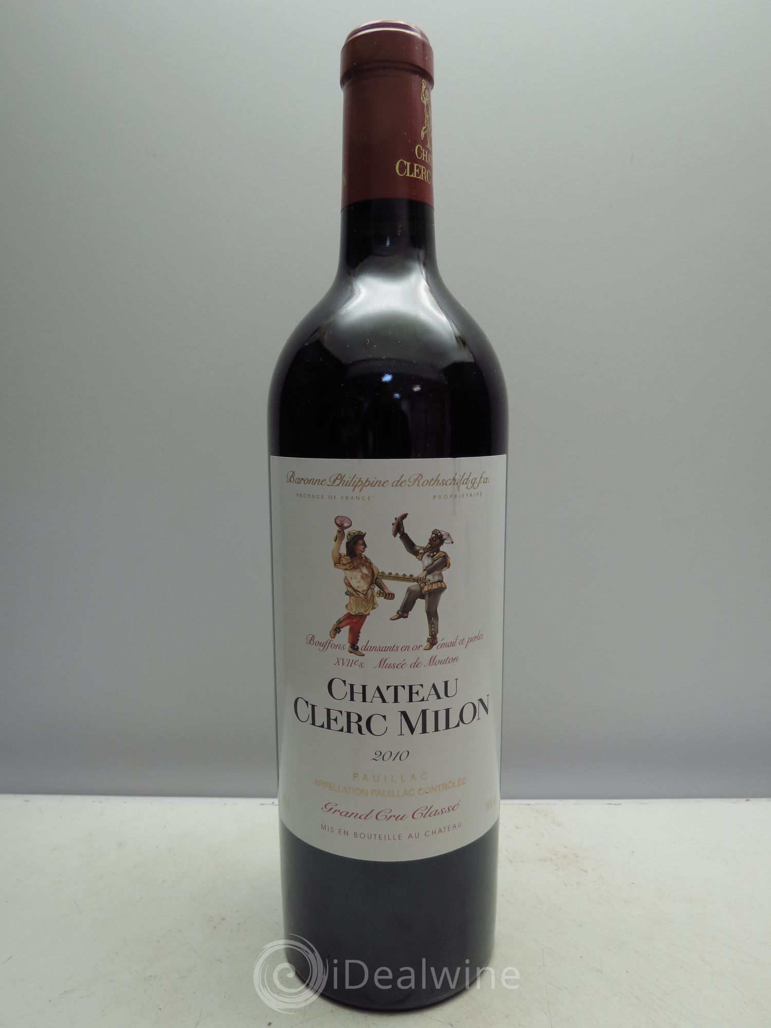Château Clerc Milon 5ème Grand Cru Classé 2010 - Lot de 1 bouteille - 0