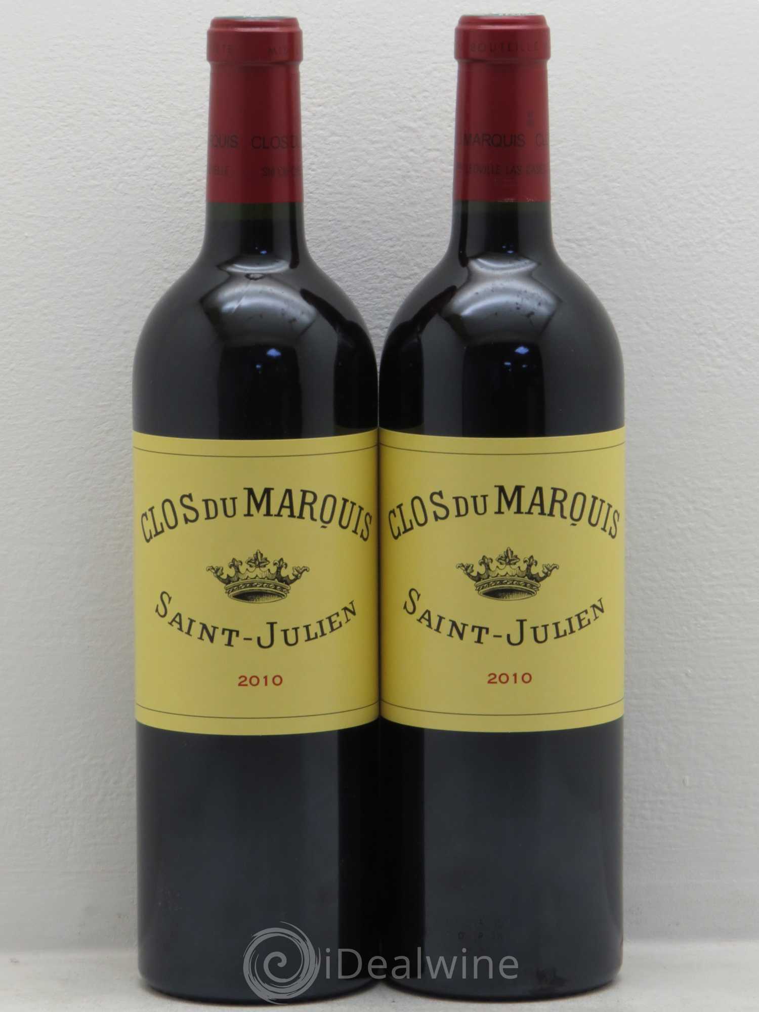Clos du Marquis 2010 - Lot de 2 bouteilles - 0
