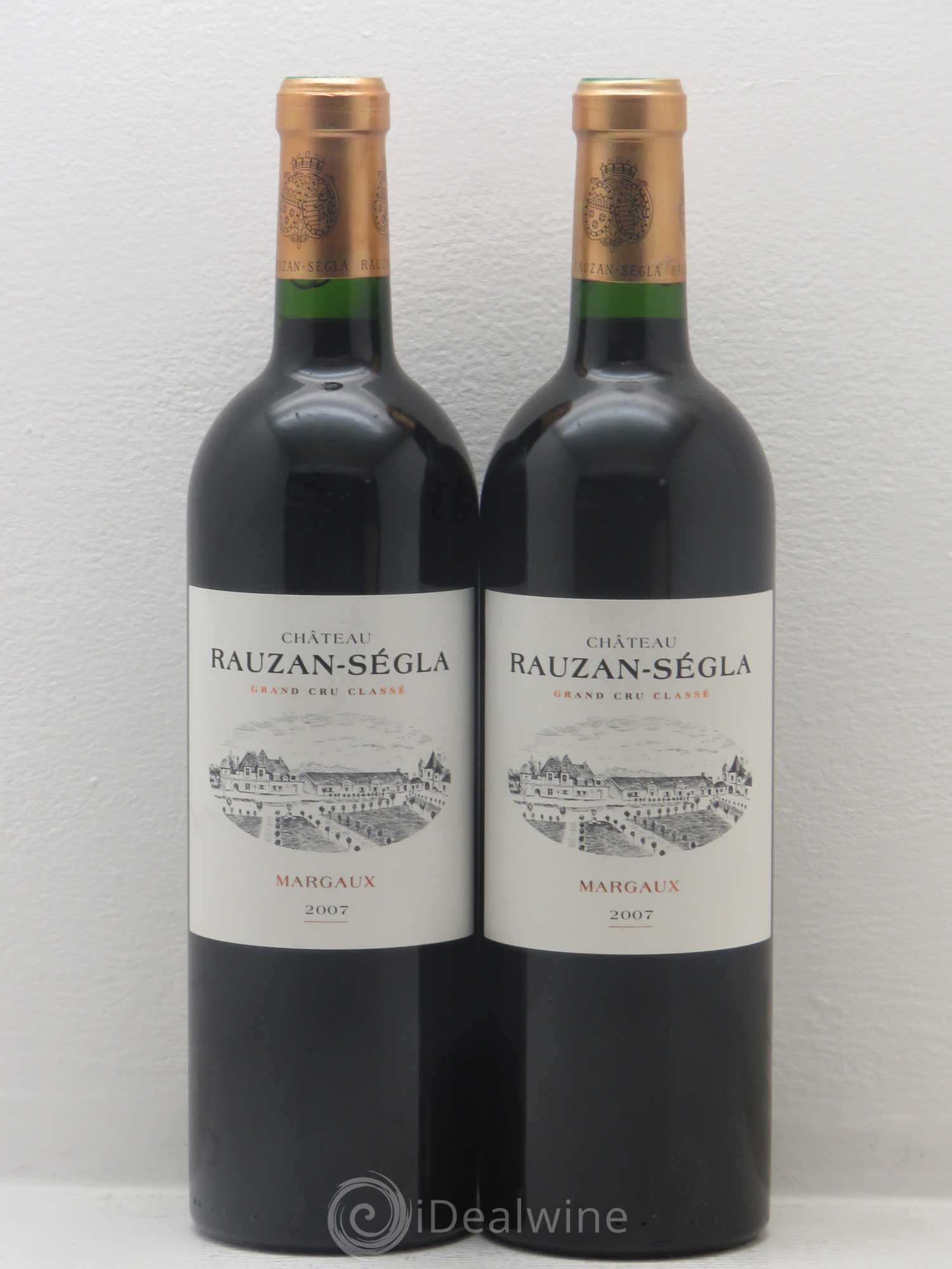 Château Rauzan Ségla Grand Cru Classé 2007 - Lot de 2 bouteilles - 0