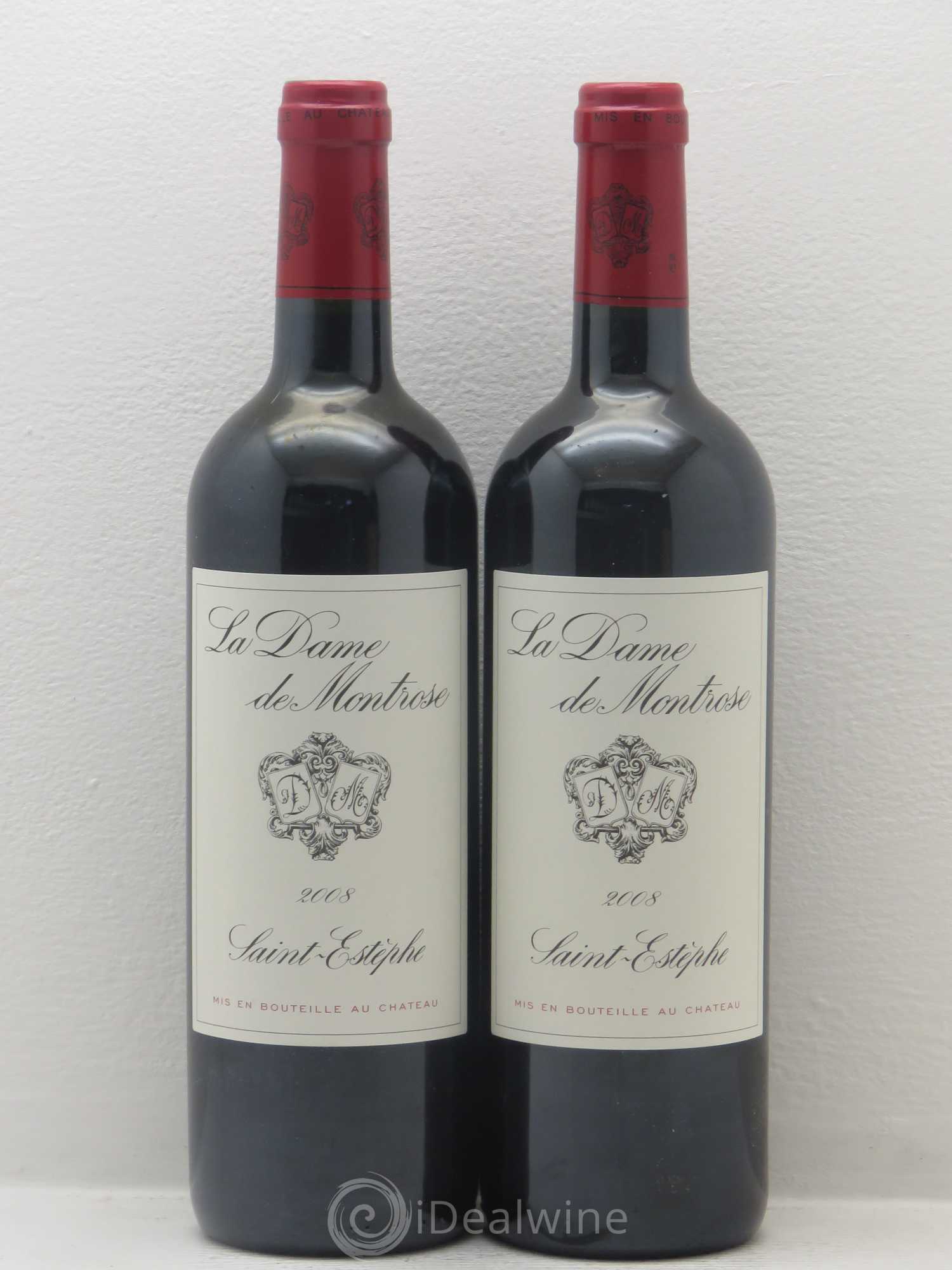 La Dame de Montrose Second Vin 2008 - Lot de 2 bouteilles - 0