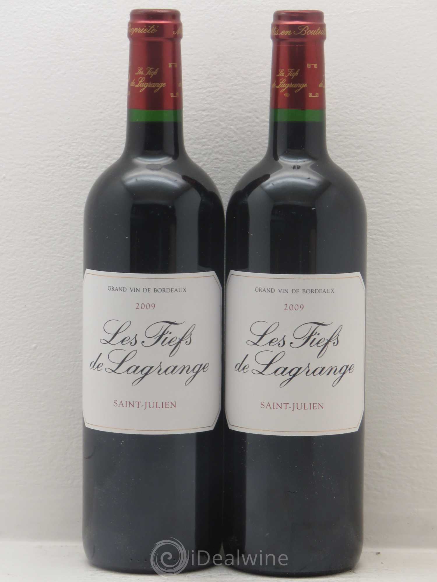 Les Fiefs de Lagrange Second Vin 2009 - Lot de 2 bouteilles - 0