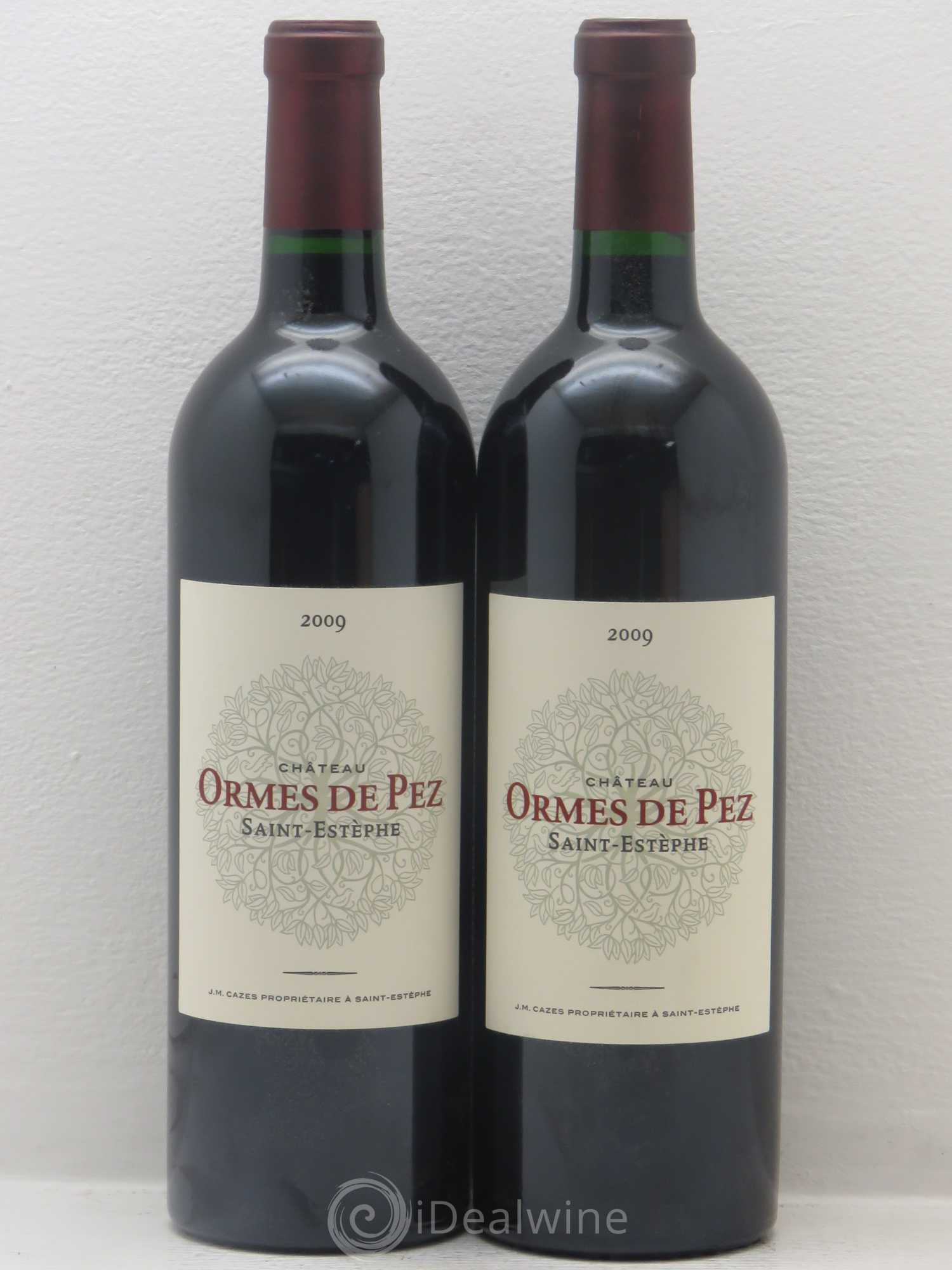 Château les Ormes de Pez (sans prix de réserve) 2009 - Lot de 2 bouteilles - 0