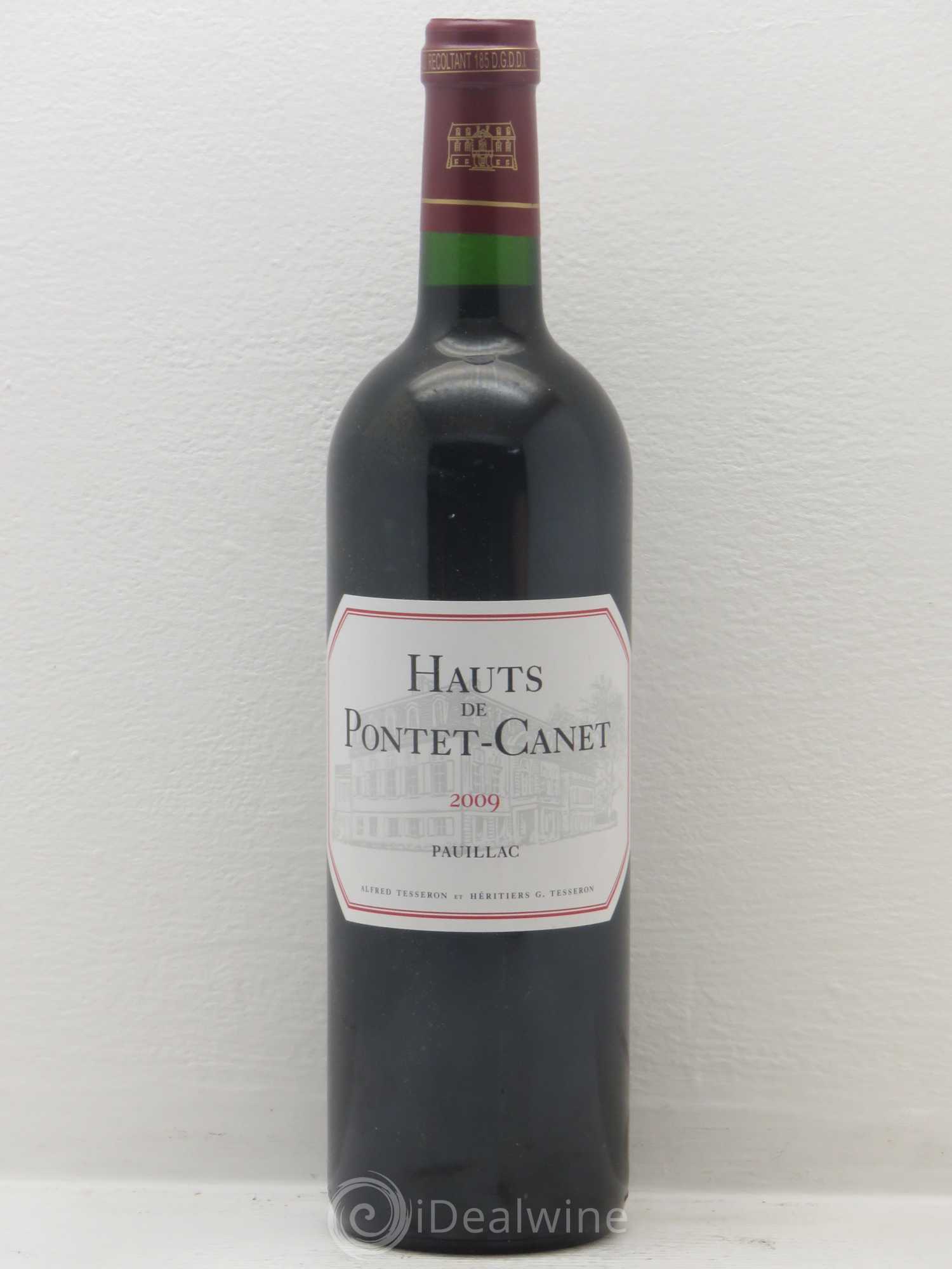 Les Hauts de Pontet-Canet Second Vin 2009 - Lot de 1 bouteille - 0