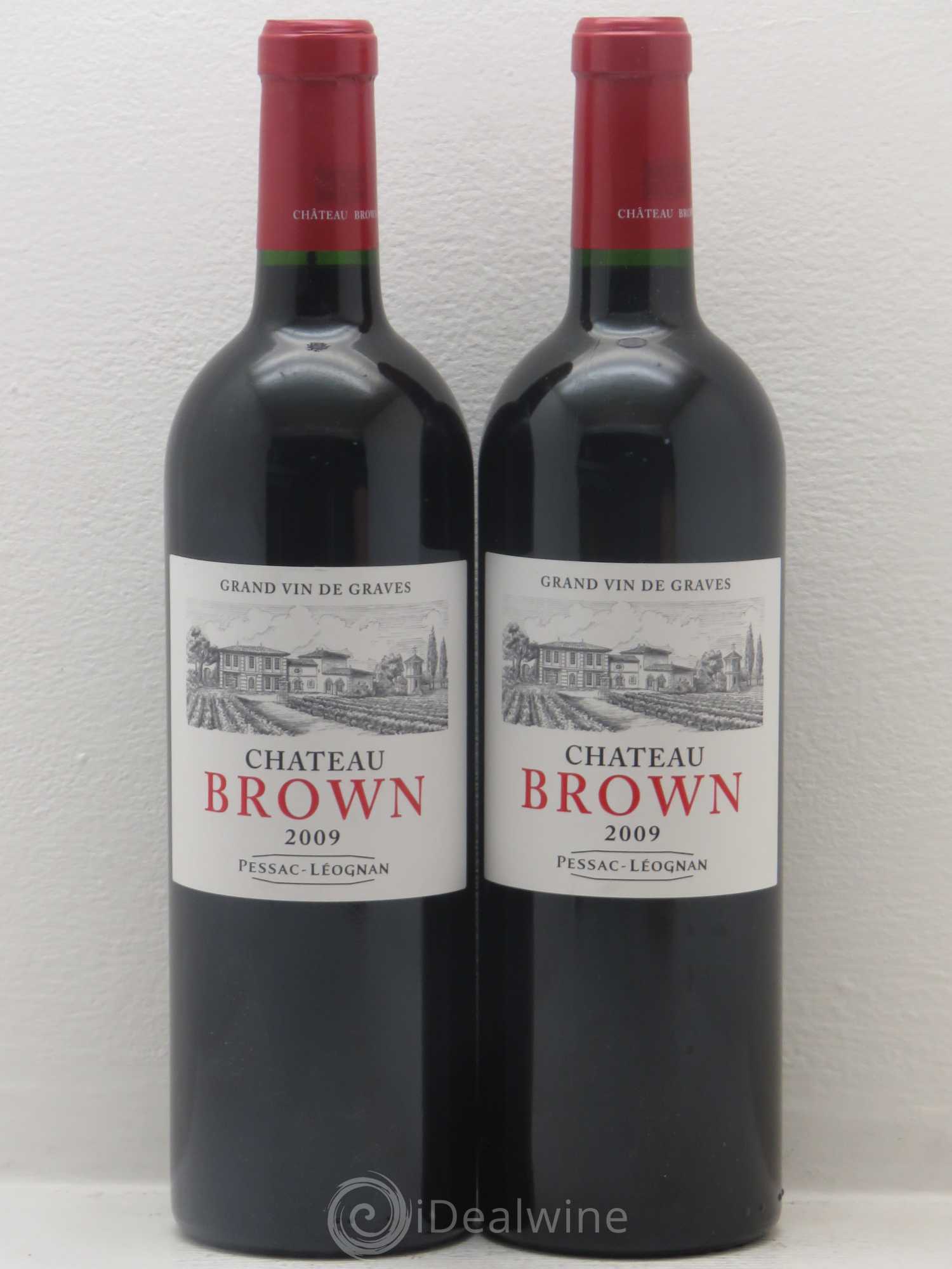 Château Brown 2009 - Lot de 2 bouteilles - 0