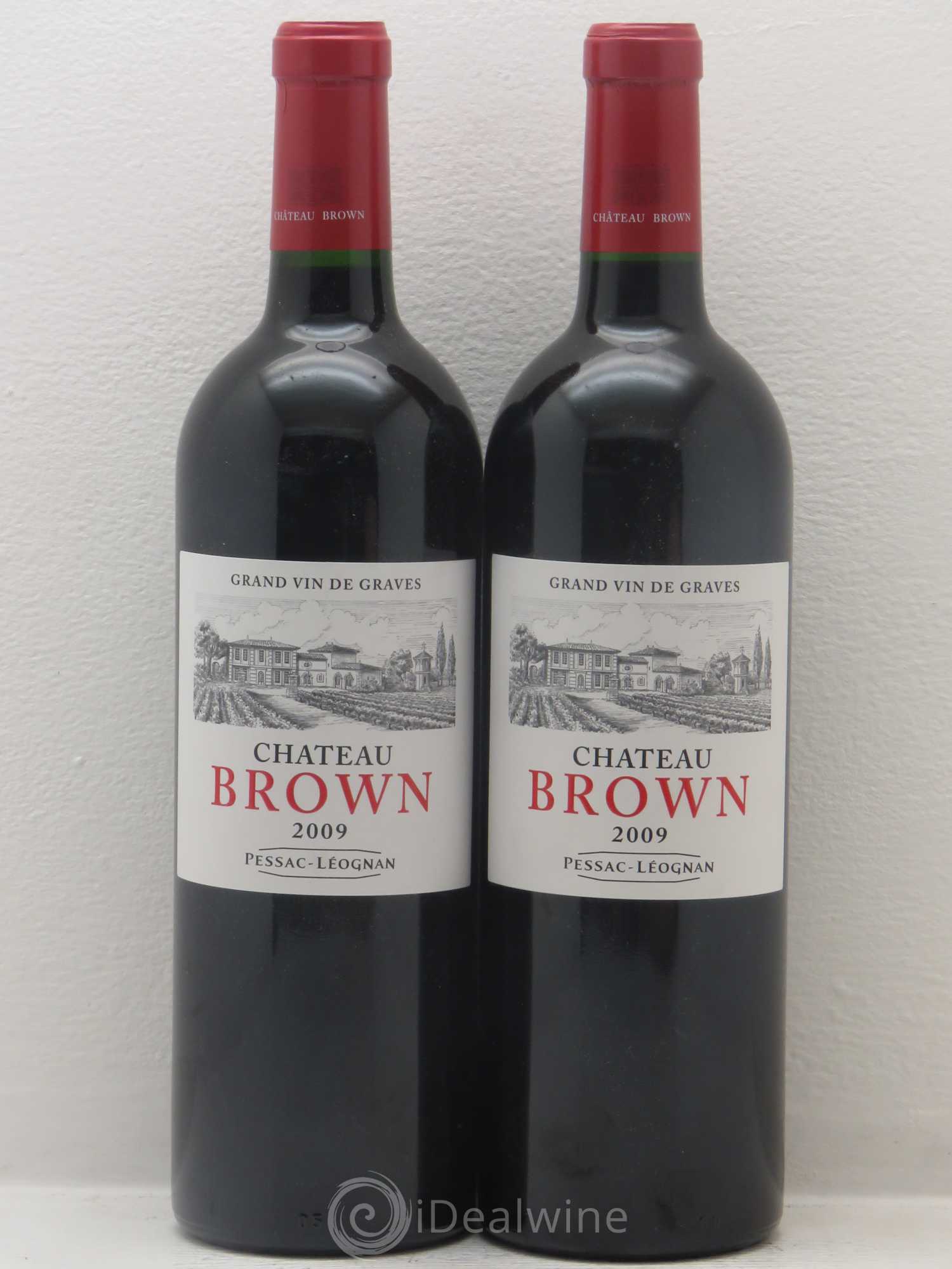Château Brown 2009 - Lot de 2 bouteilles - 0
