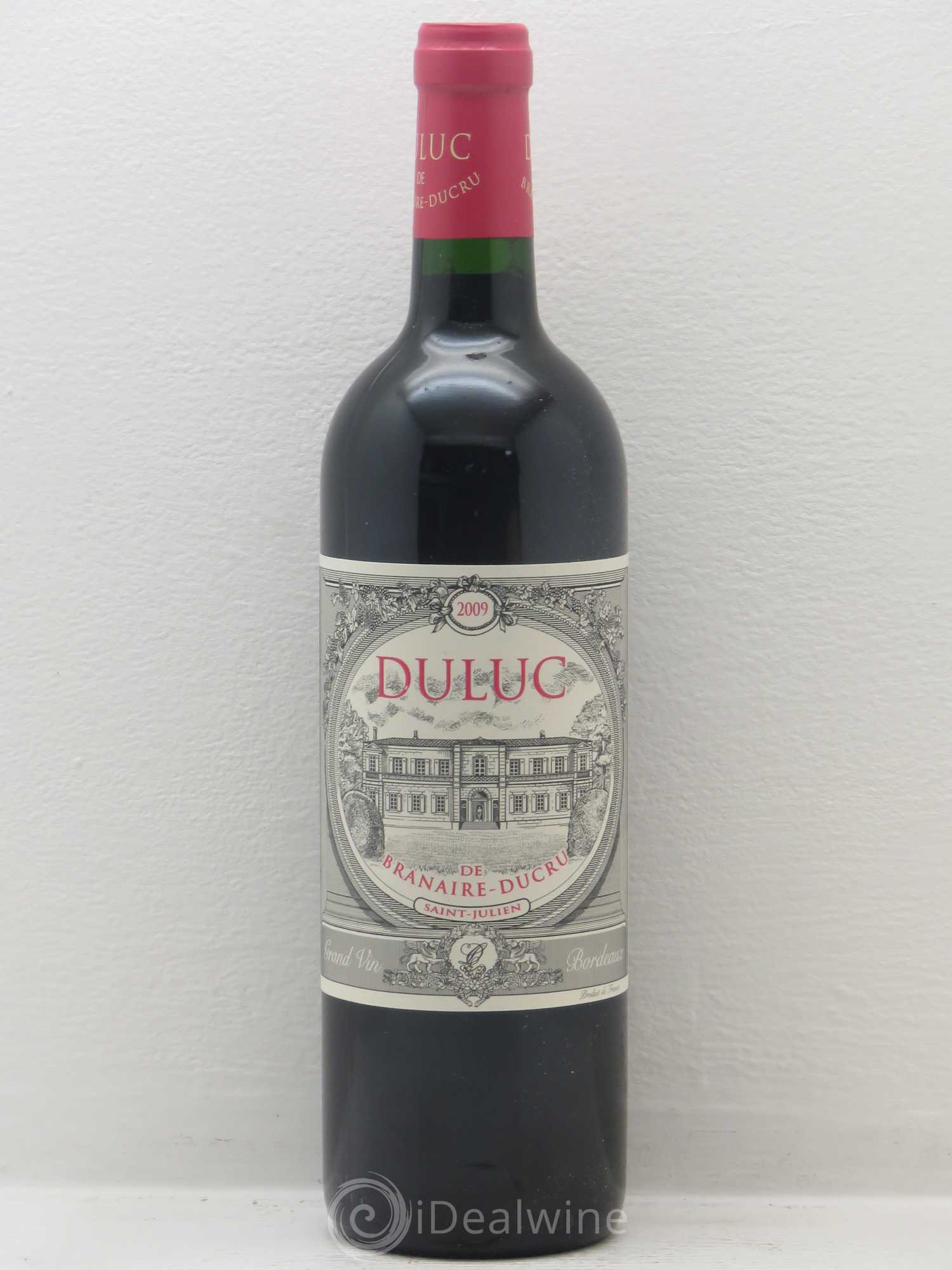 Duluc de Branaire Second Vin 2009 - Lot de 1 bouteille - 0