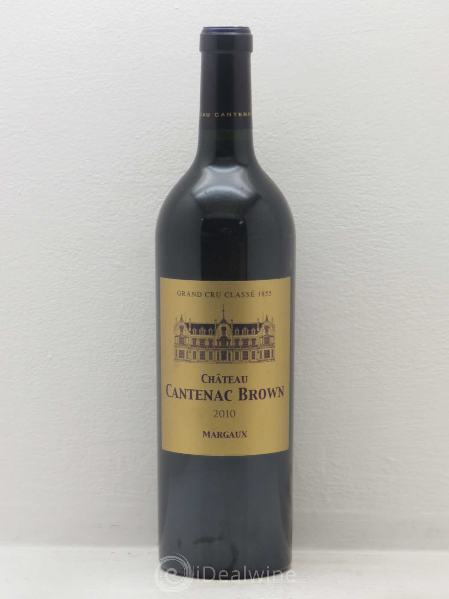Château Cantenac Brown 3ème Grand Cru Classé 2010 - Lot de 1 bouteille - 0