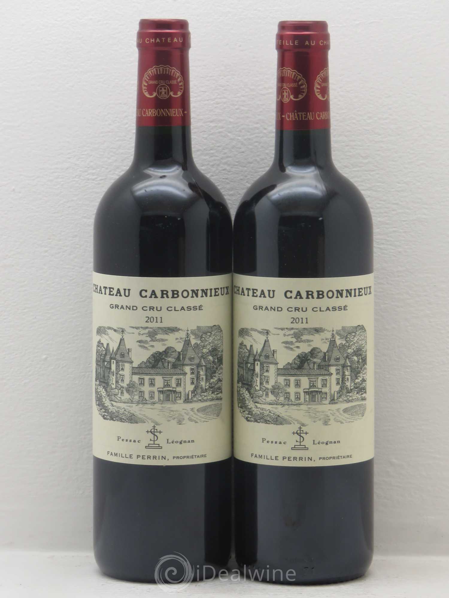Château Carbonnieux Cru Classé de Graves 2011 - Lot de 2 bouteilles - 0