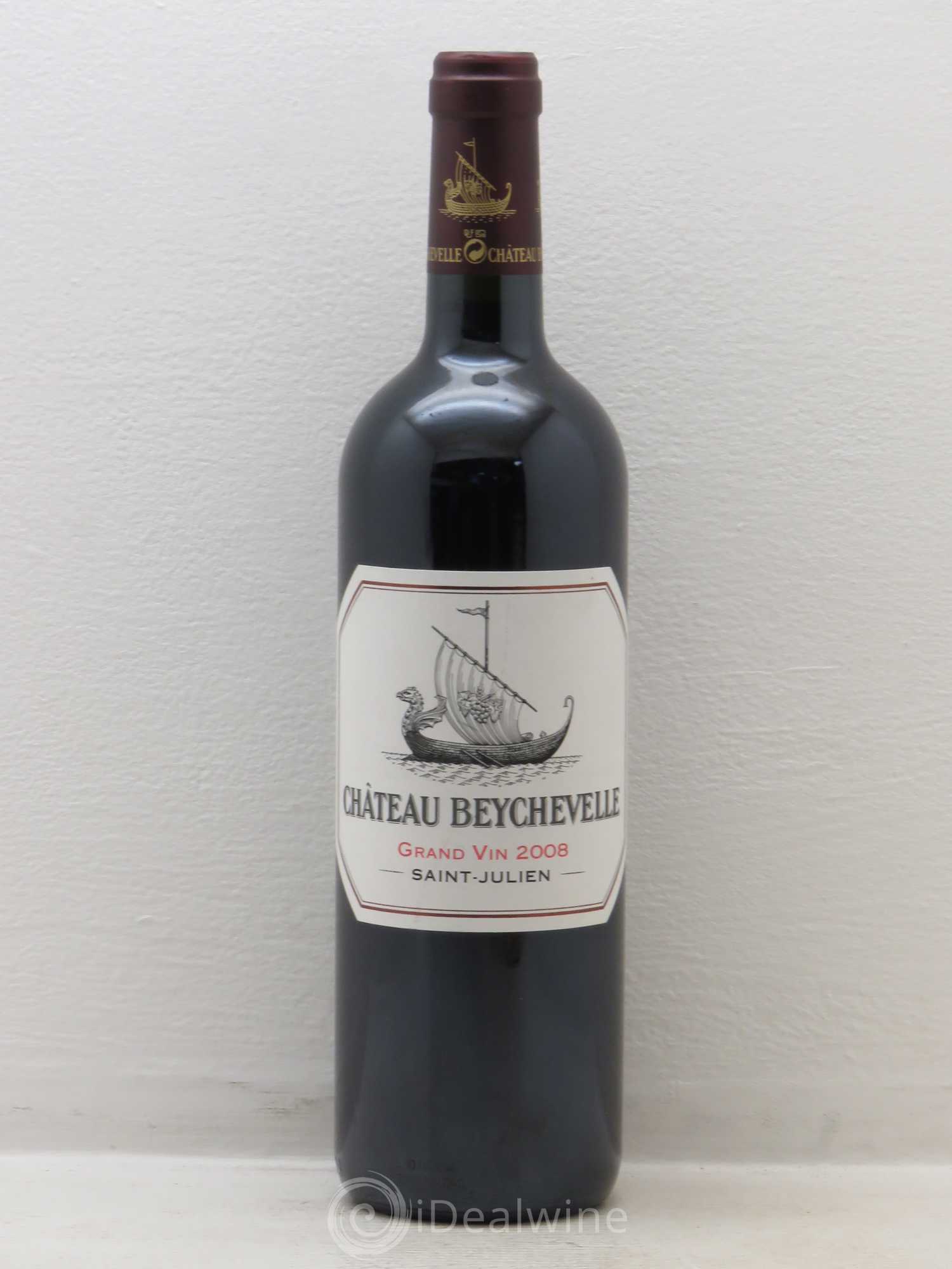 Château Beychevelle 4ème Grand Cru Classé 2008 - Lot de 1 bouteille - 0