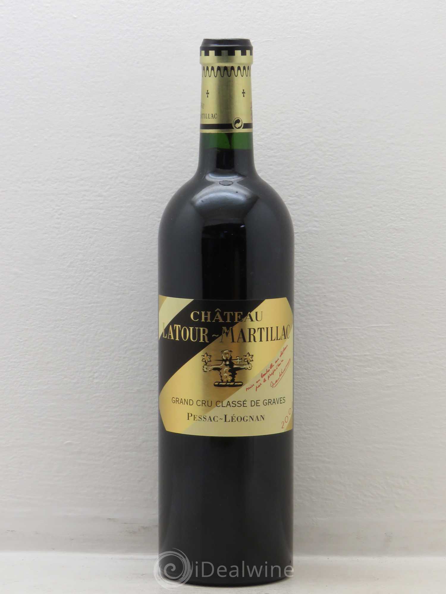 Château Latour-Martillac Cru Classé de Graves 2008 - Lot de 1 bouteille - 0