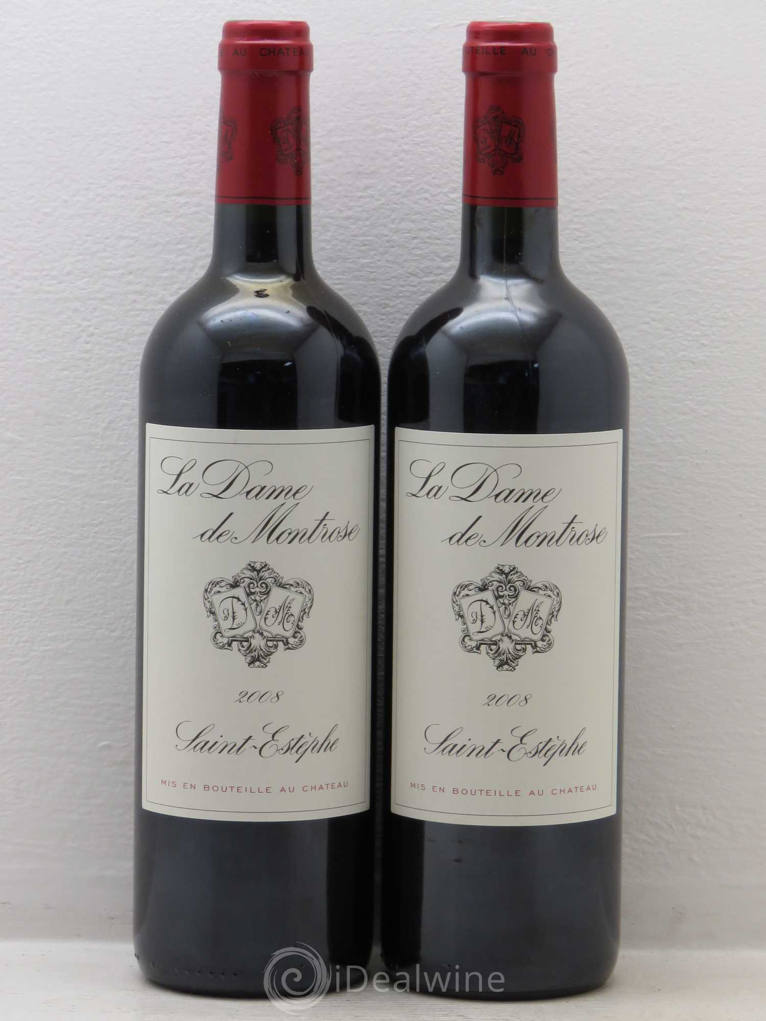 La Dame de Montrose Second Vin 2008 - Lot de 2 bouteilles - 0