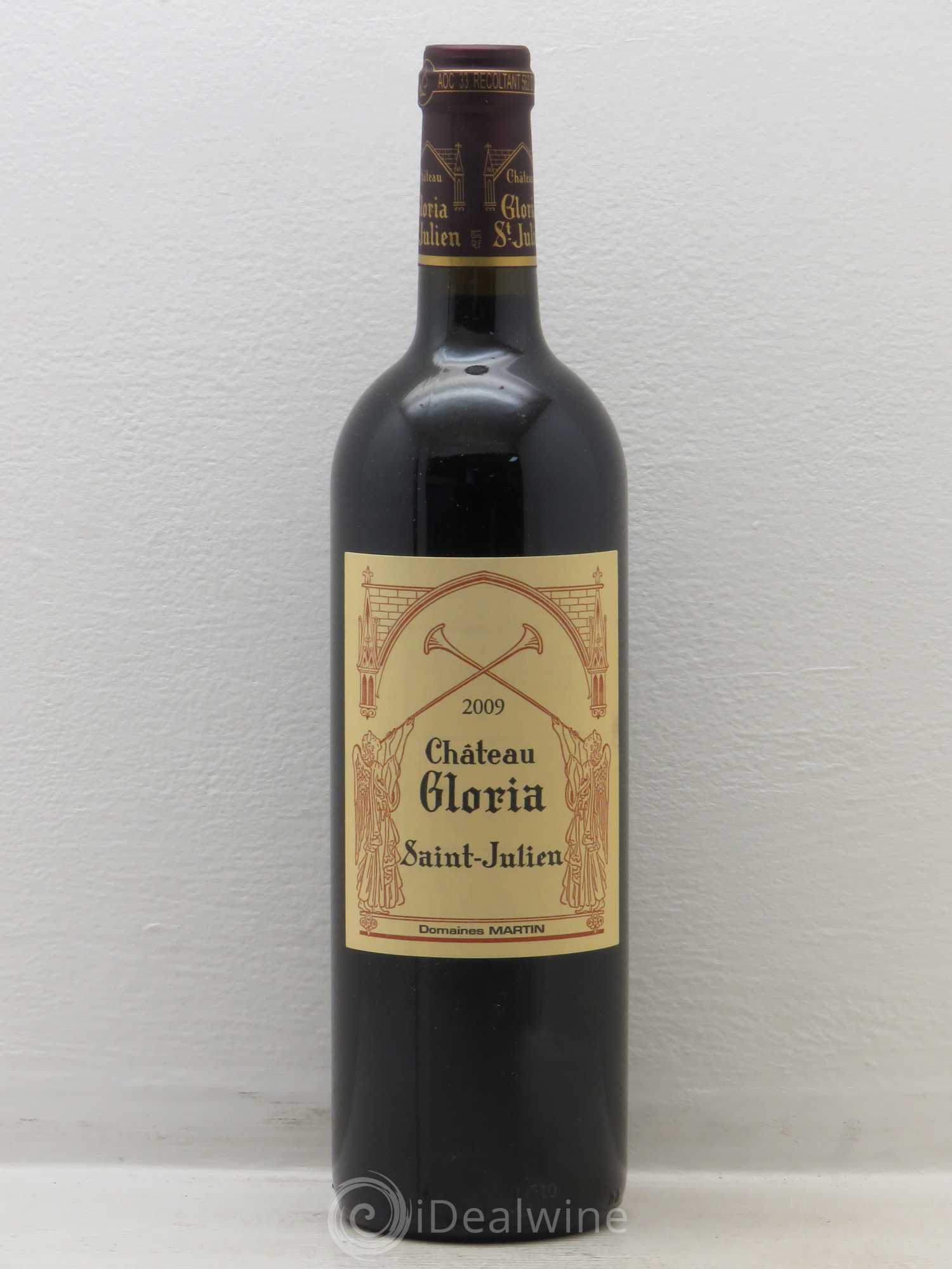 Château Gloria (sans prix de réserve) 2009 - Lot de 1 bouteille - 0