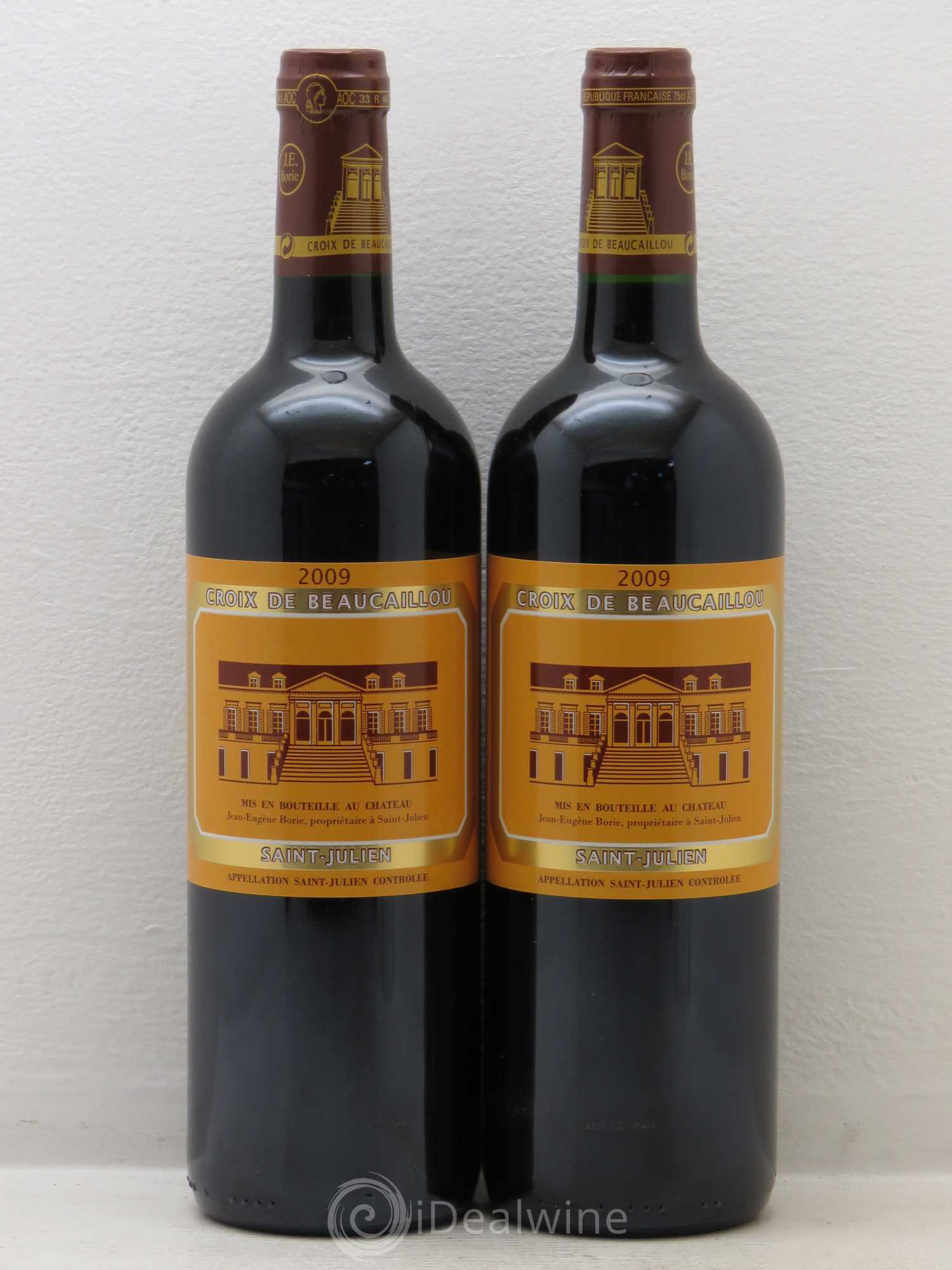 La Croix de Beaucaillou Second Vin 2009 - Lot de 2 bouteilles - 0