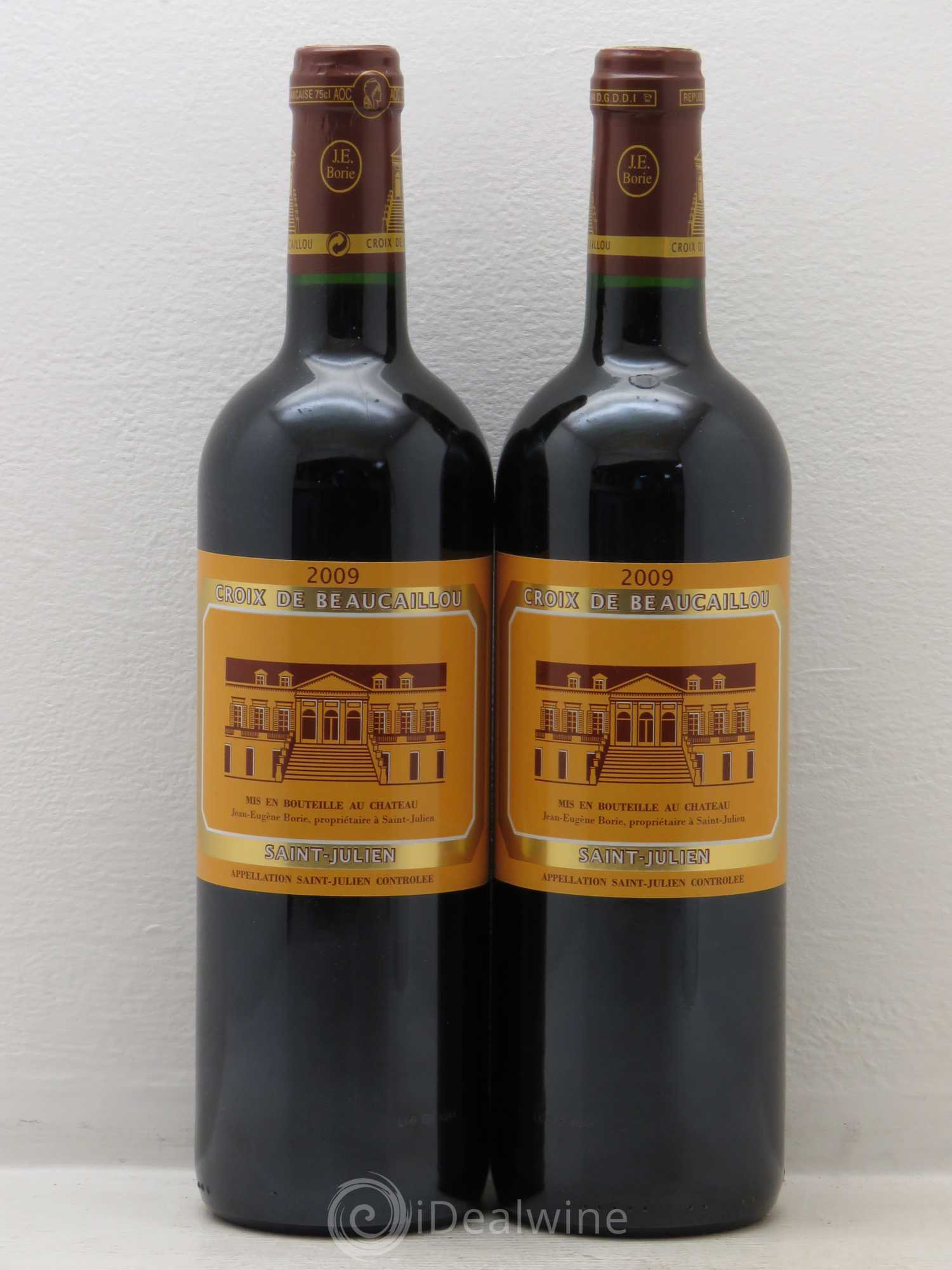 La Croix de Beaucaillou Second Vin 2009 - Lot de 2 bouteilles - 0