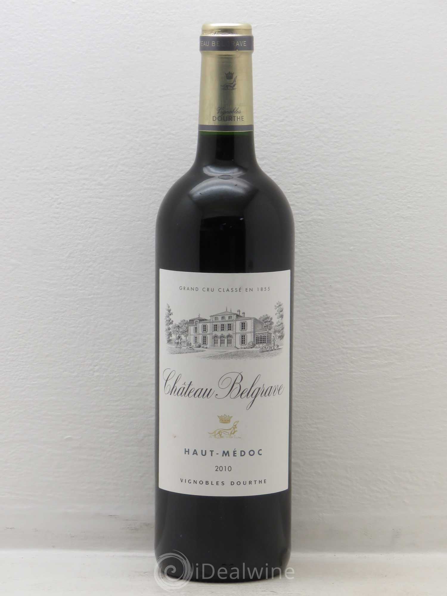 Château Belgrave 5ème Grand Cru Classé 2010 - Lot de 1 bouteille - 0
