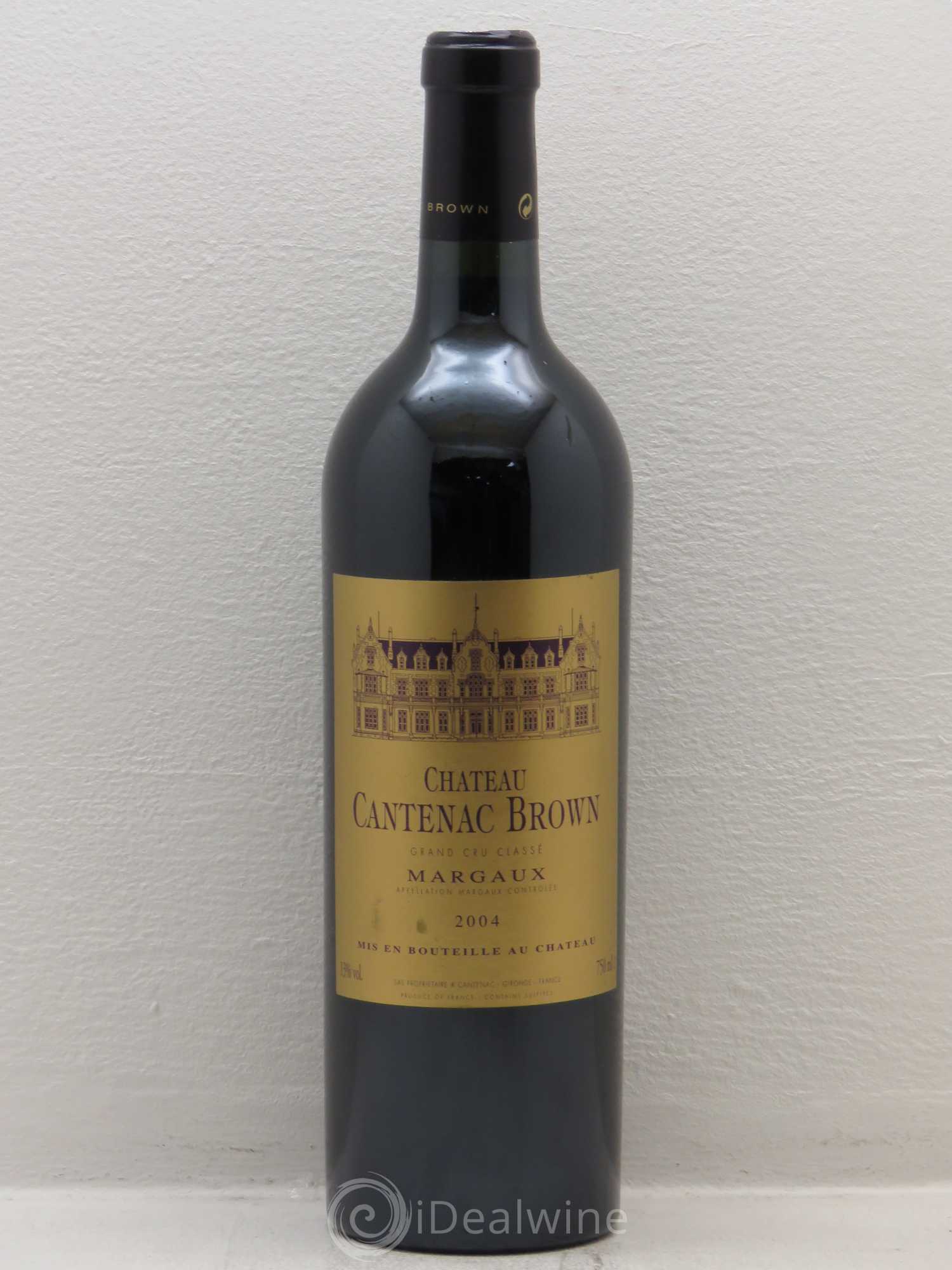 Château Cantenac Brown 3ème Grand Cru Classé (sans prix de réserve) 2004 - Lot de 1 bouteille - 0