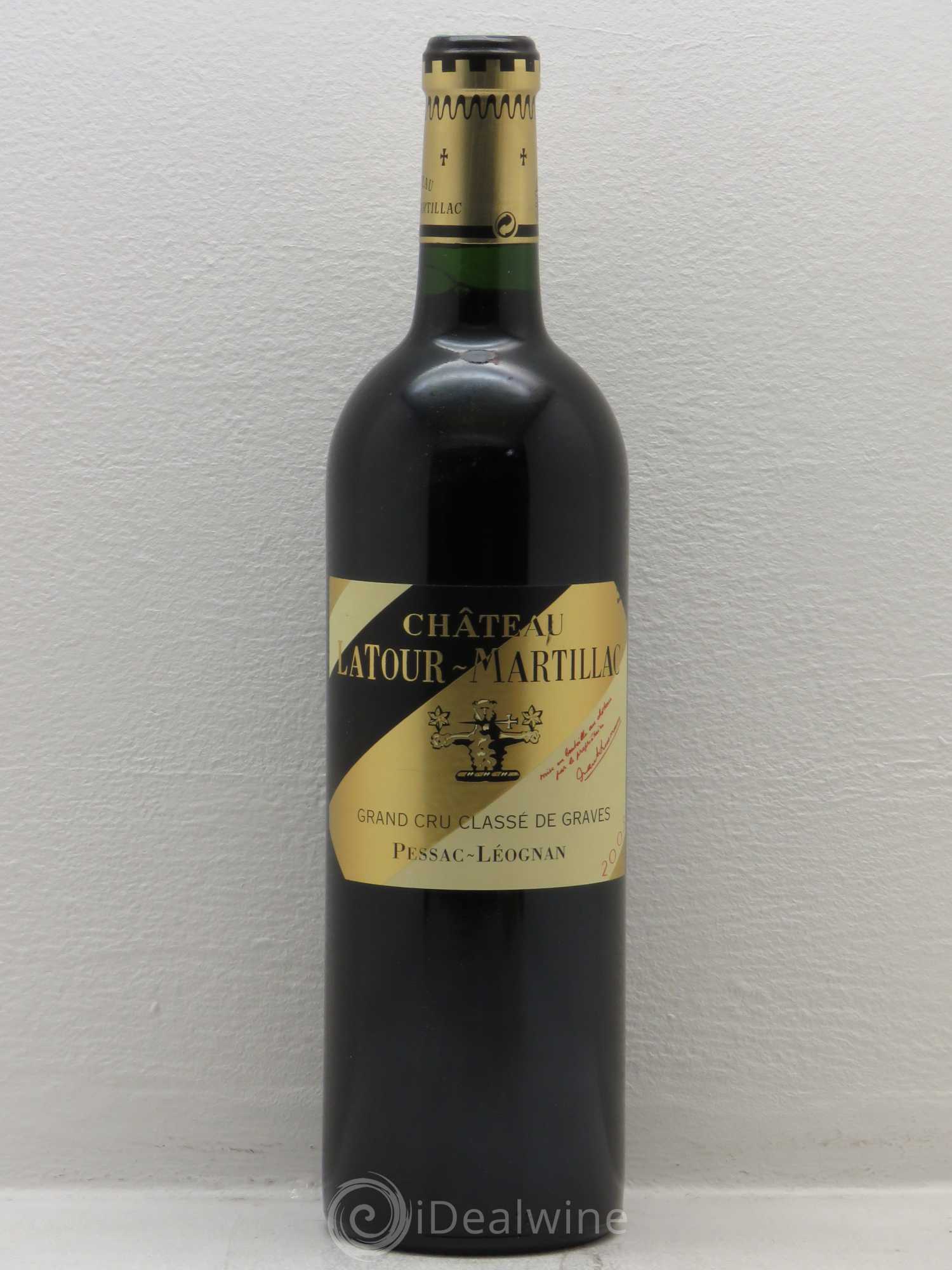 Château Latour-Martillac Cru Classé de Graves 2005 - Lot de 1 bouteille - 0