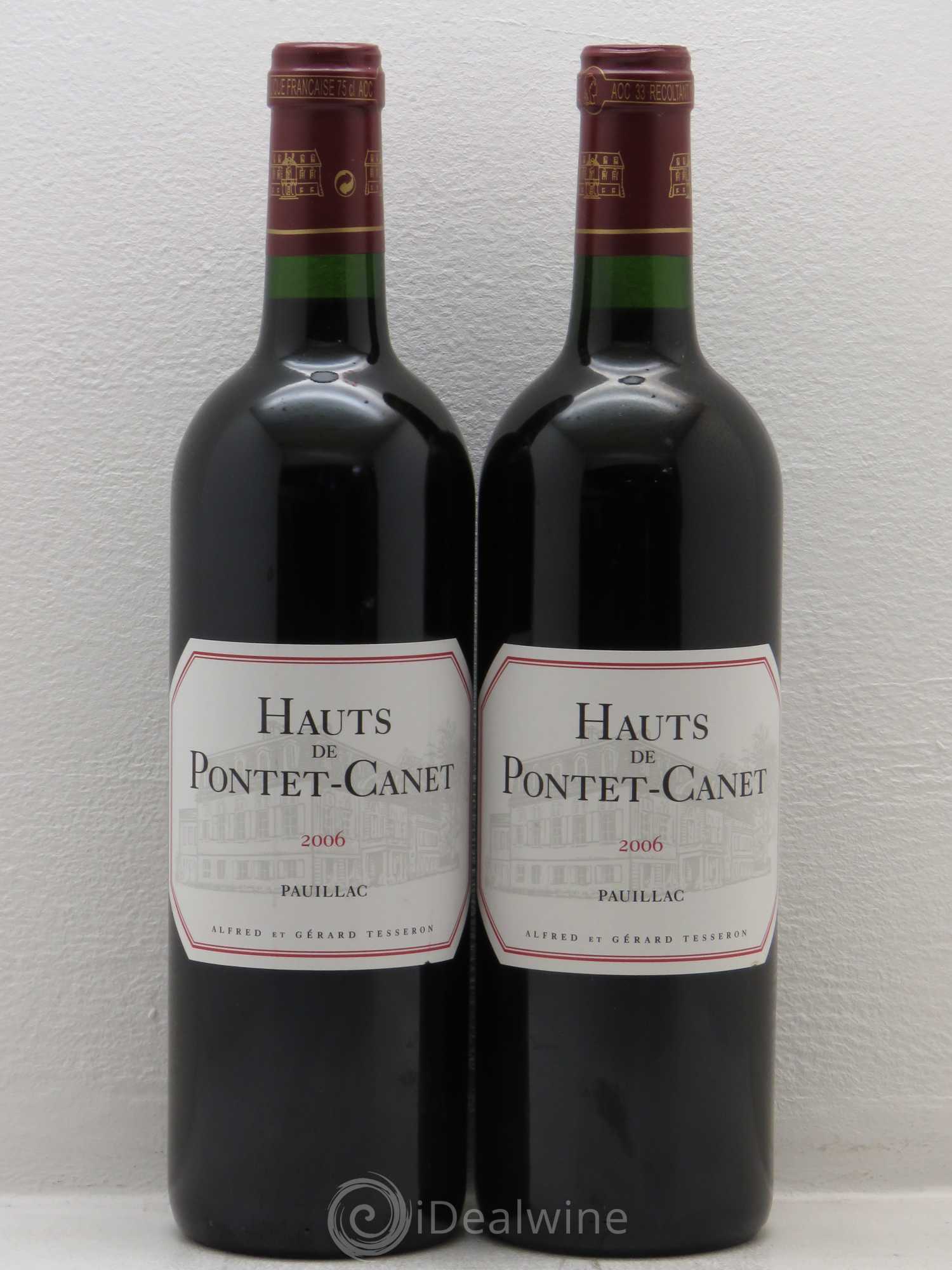 Les Hauts de Pontet-Canet Second Vin 2006 - Lot de 2 bouteilles - 0