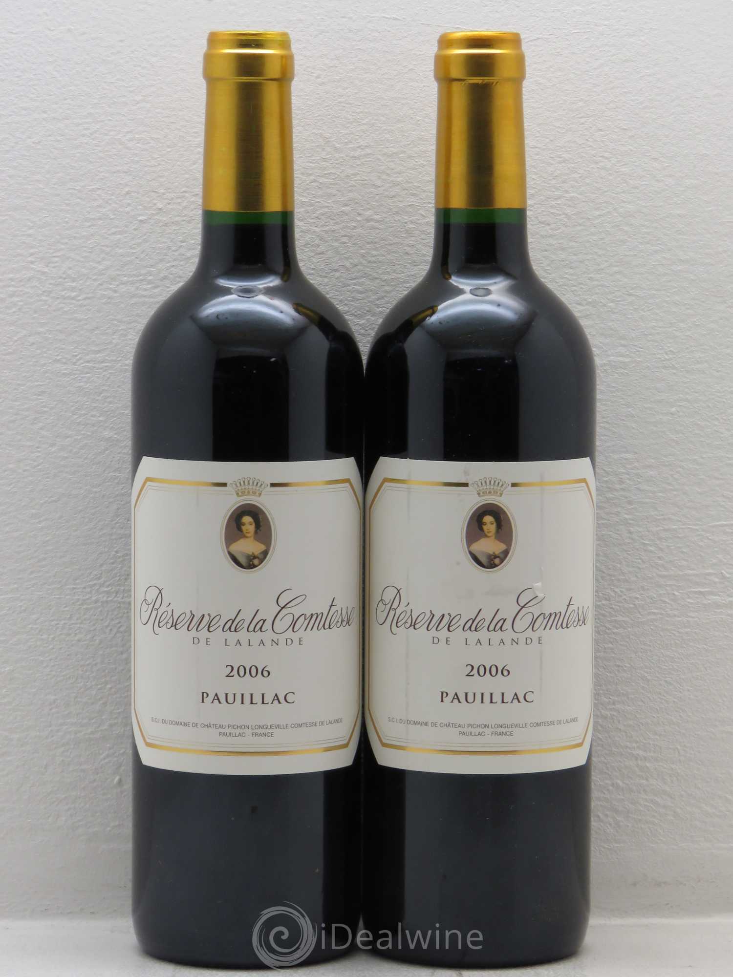 Réserve de la Comtesse Second Vin 2006 - Lot de 2 bouteilles - 0
