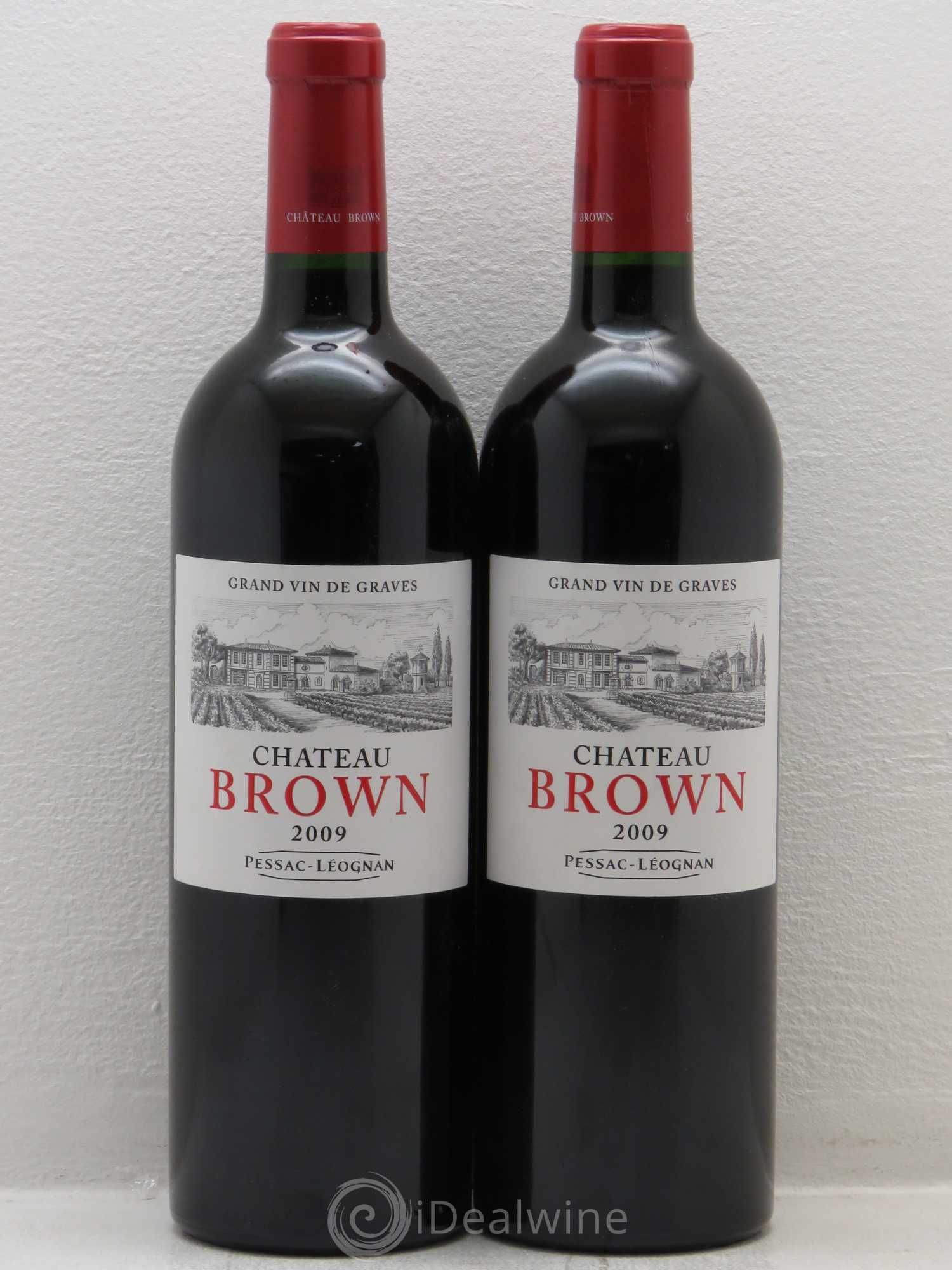 Château Brown 2009 - Lot de 2 bouteilles - 0