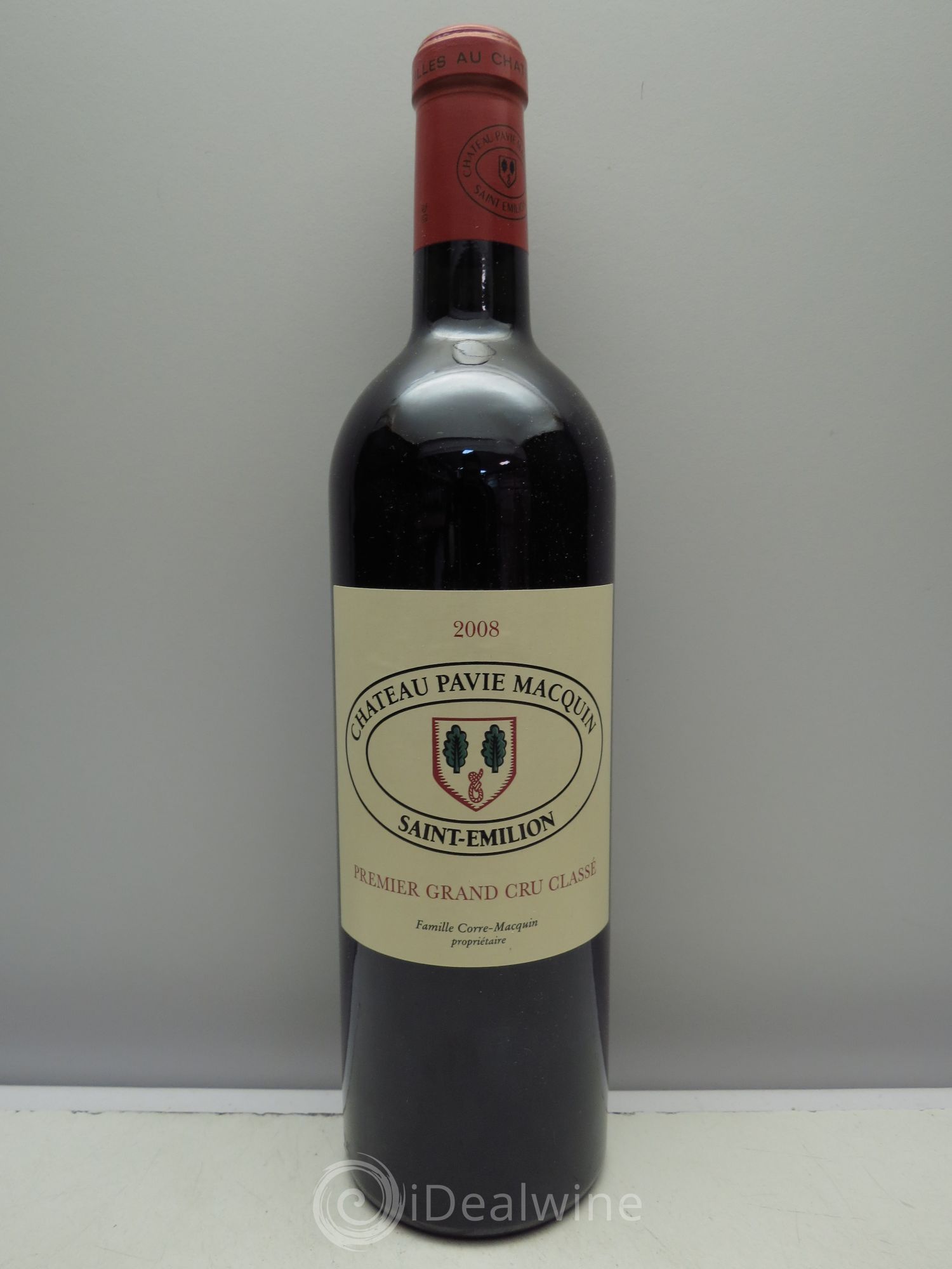 Château Pavie Macquin 1er Grand Cru Classé B 2008 - Lot de 1 bouteille - 0