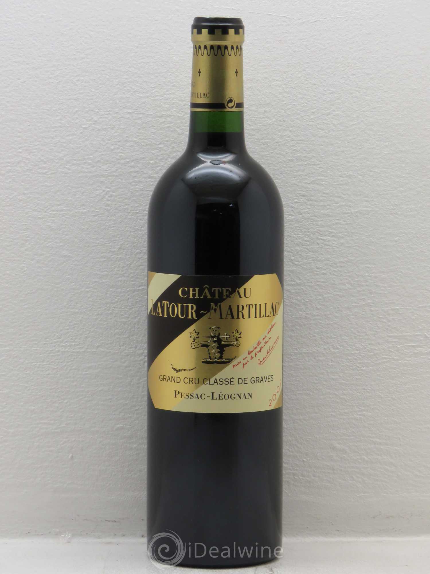 Château Latour-Martillac Cru Classé de Graves 2009 - Lot de 1 bouteille - 0