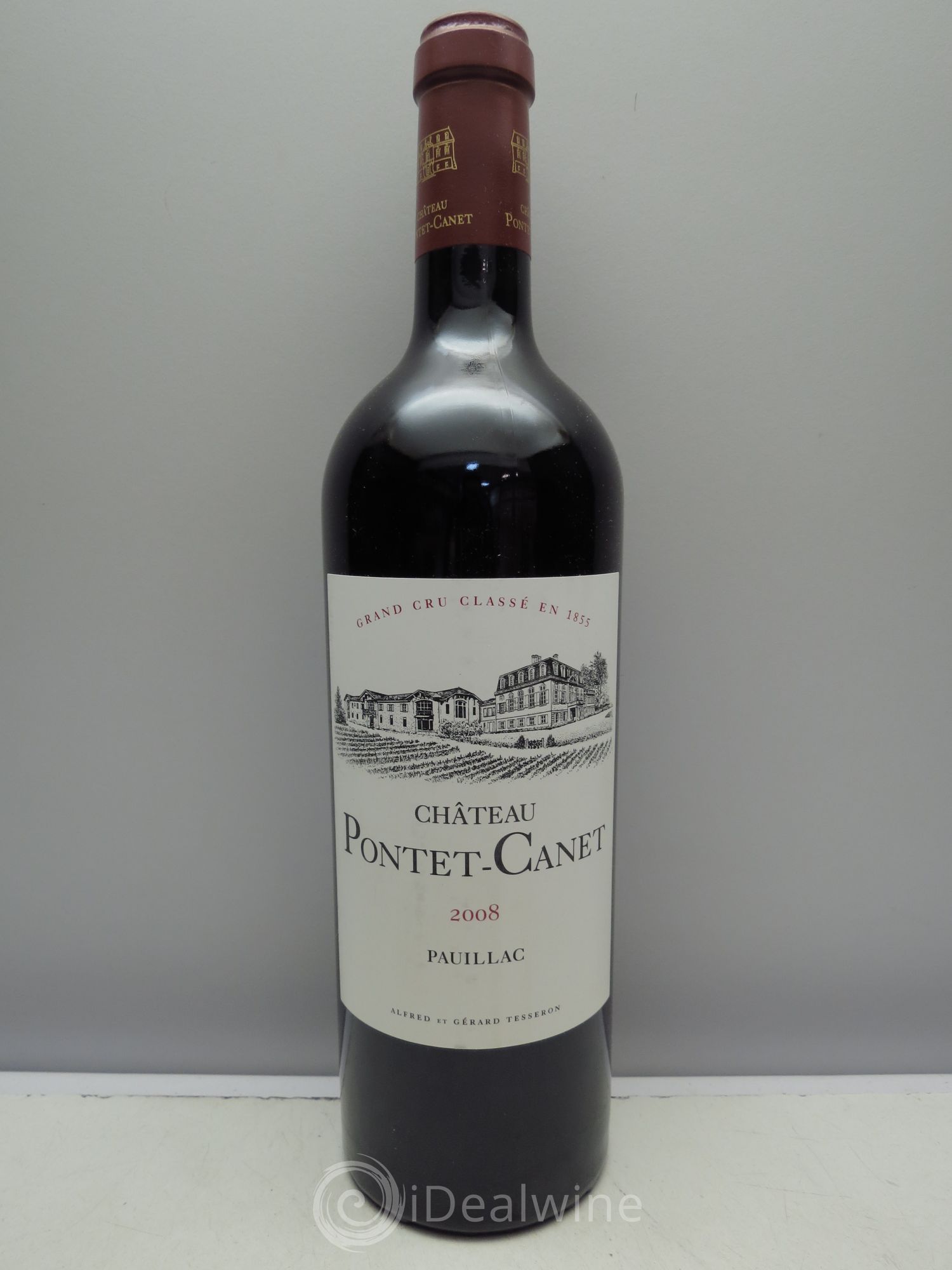 Château Pontet Canet 5ème Grand Cru Classé 2008 - Lot de 1 bouteille - 0
