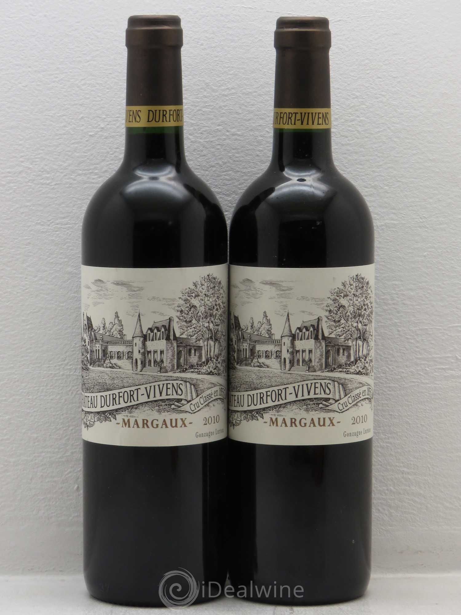 Château Durfort Vivens 2ème Grand Cru Classé 2010 - Lot de 2 bouteilles - 0