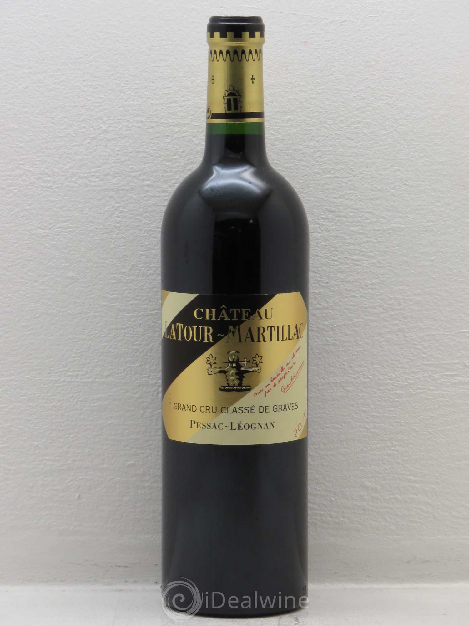 Château Latour-Martillac Cru Classé de Graves 2010 - Lot de 1 bouteille - 0