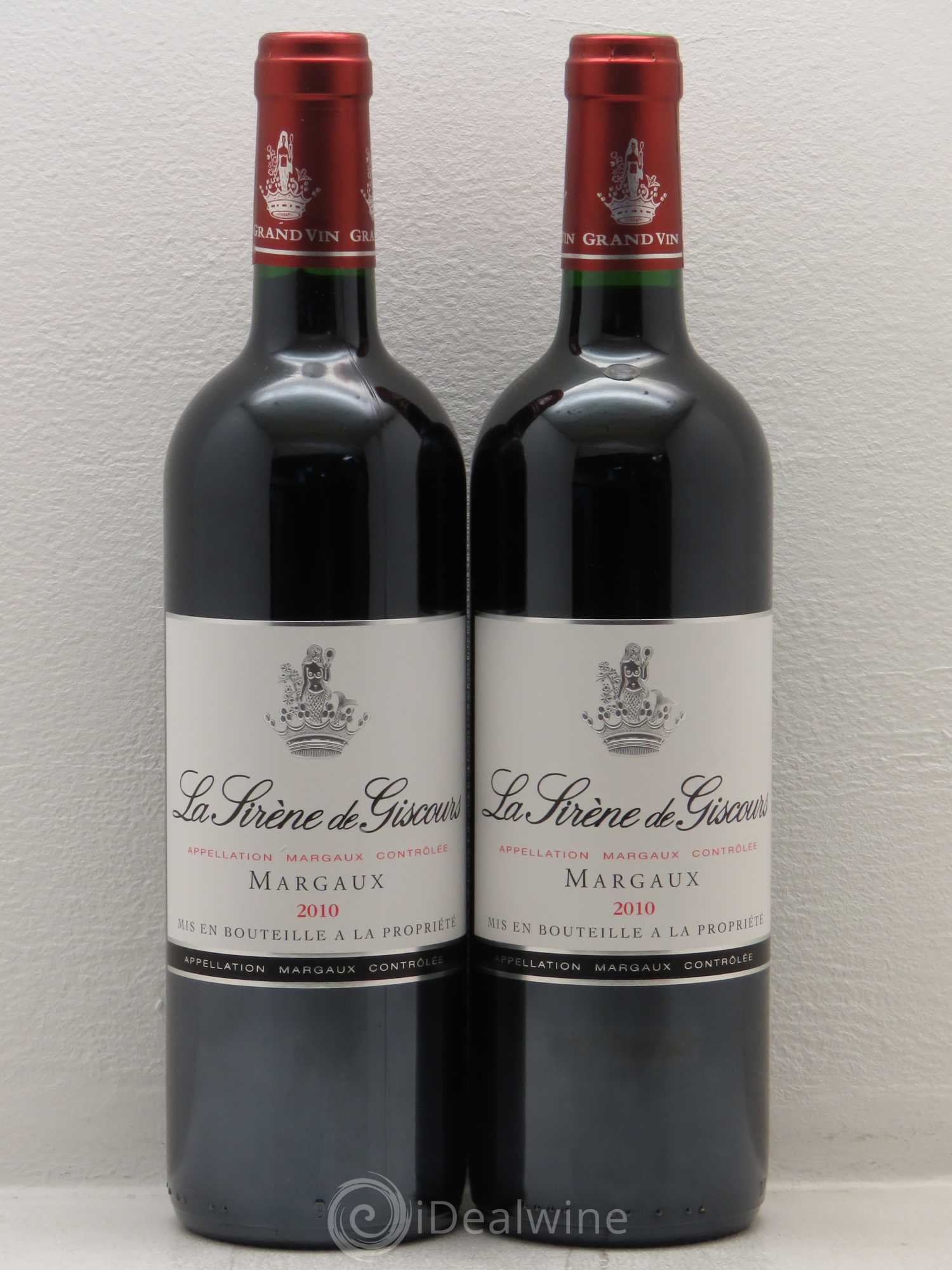 La Sirène de Giscours 2010 - Lot de 2 bouteilles - 0