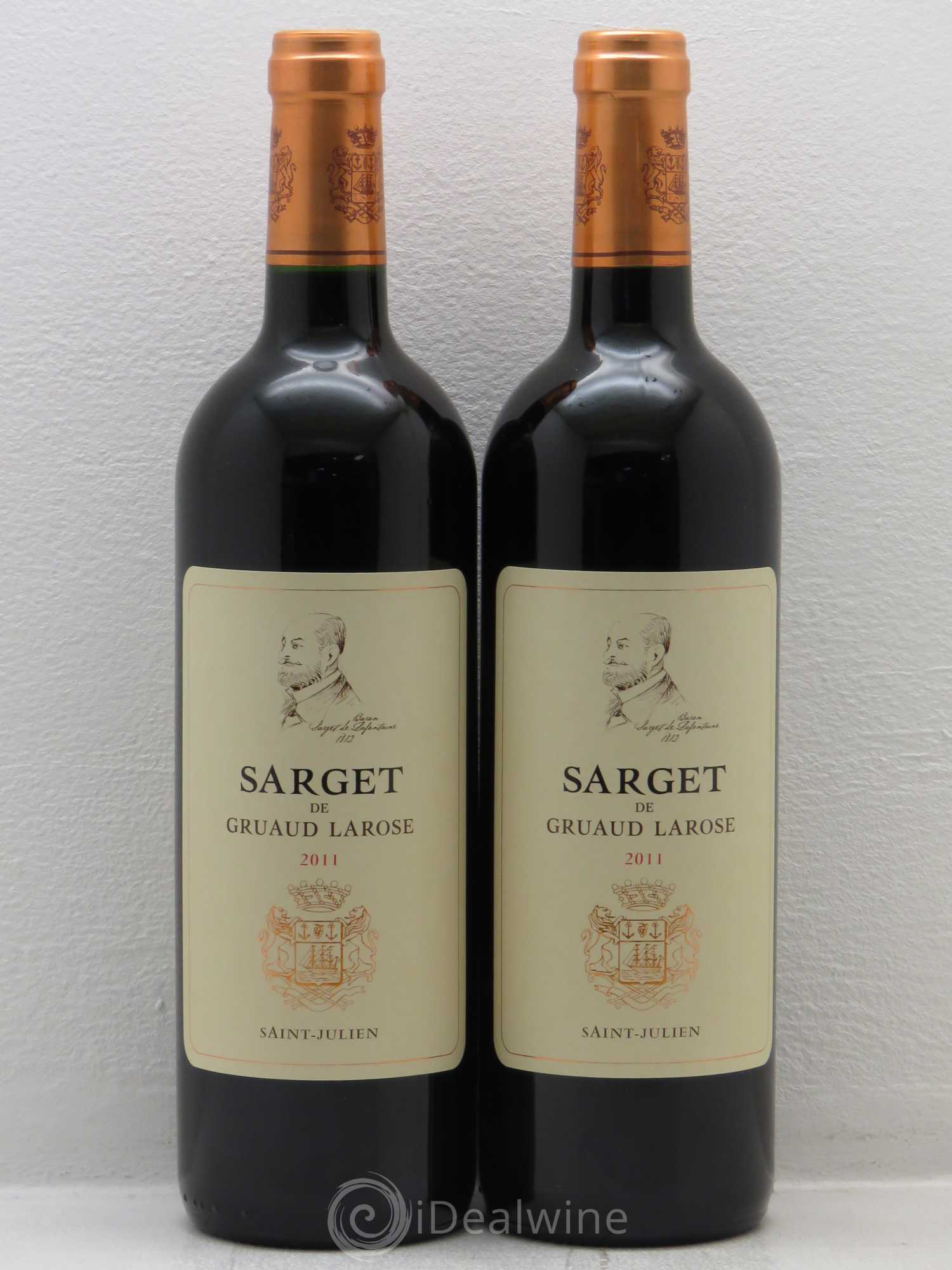 Sarget de Gruaud Larose Second Vin 2011 - Lot de 2 bouteilles - 0