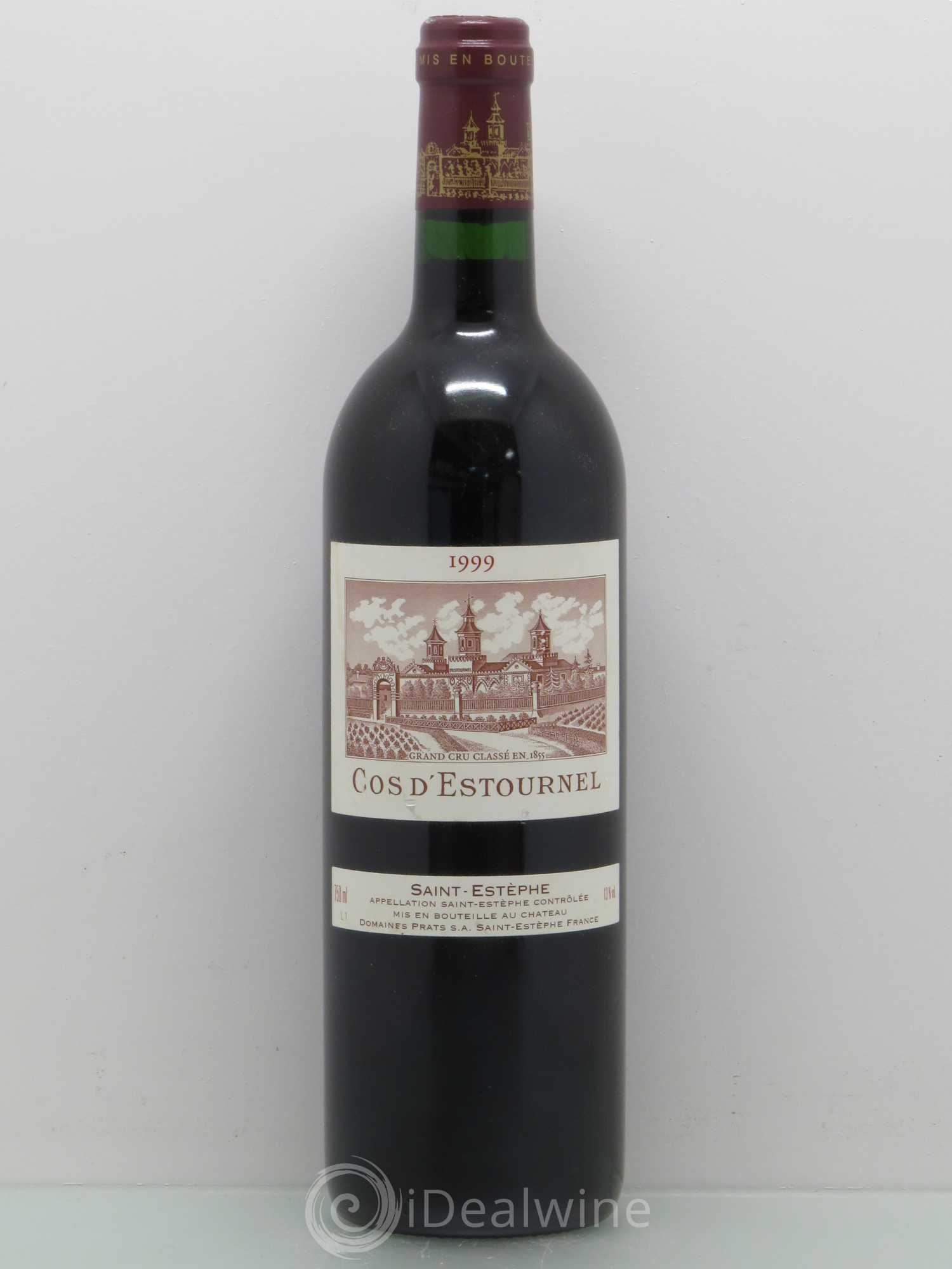 Cos d'Estournel 2ème Grand Cru Classé 1999 - Lot de 1 bouteille - 0