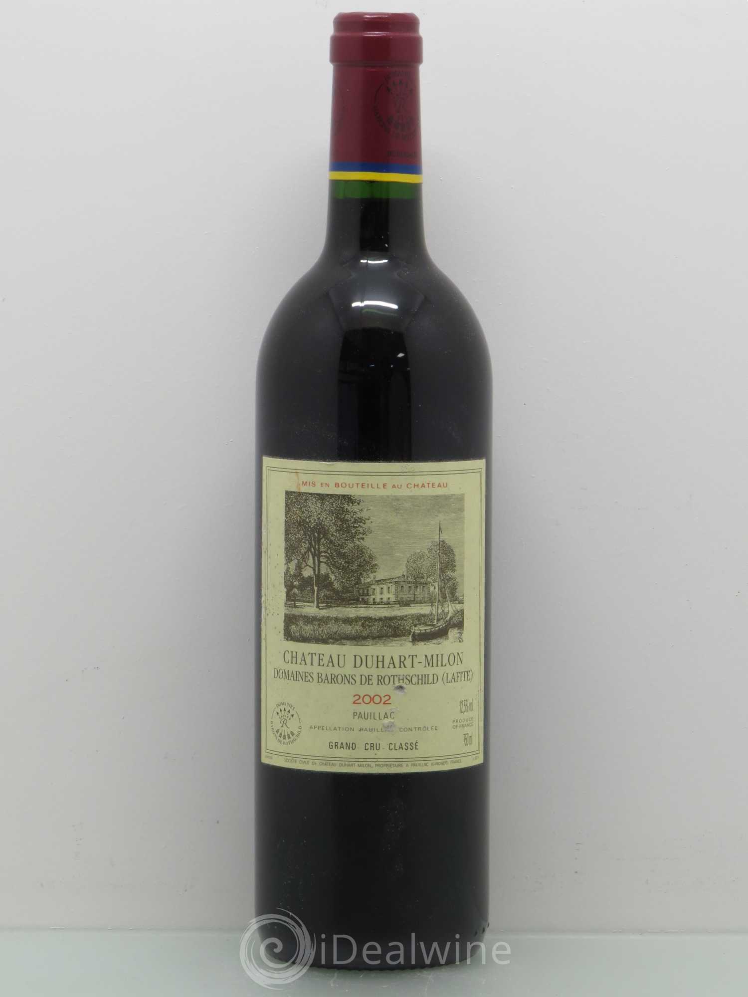 Château Duhart-Milon 4ème Grand Cru Classé 2002 - Lot de 1 bouteille - 0