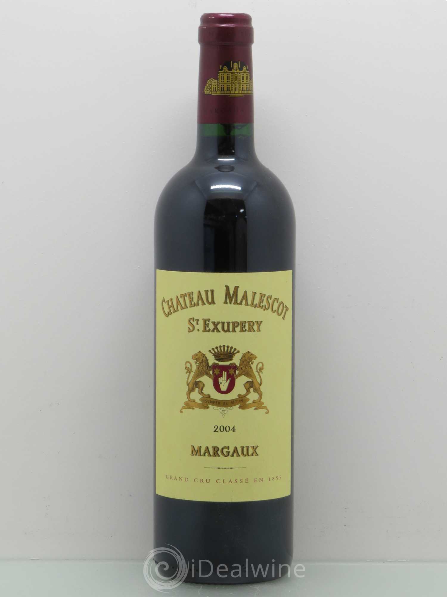 Château Malescot Saint-Exupéry 3ème Grand Cru Classé 2004 - Lot de 1 bouteille - 0
