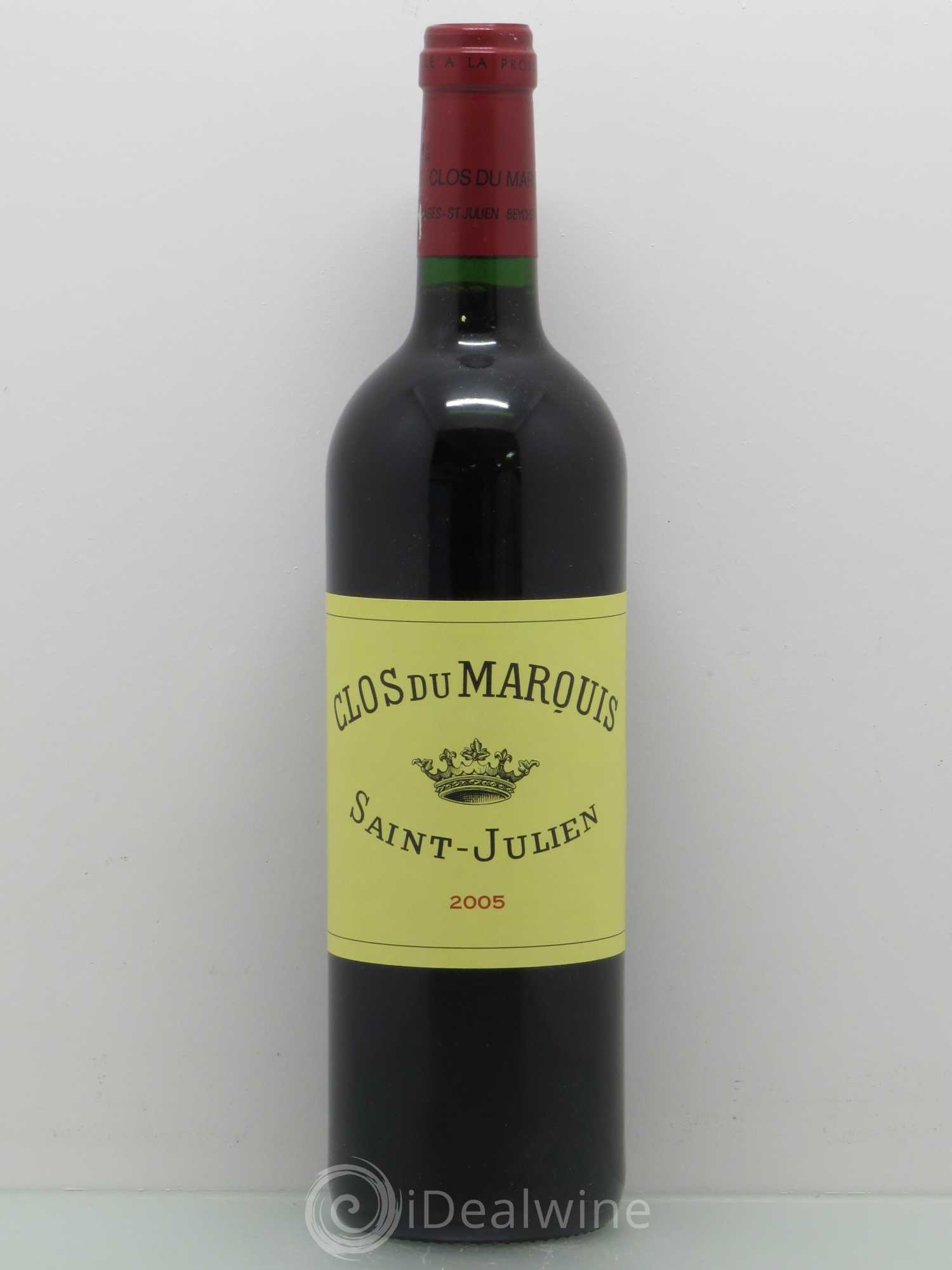 Clos du Marquis 2005 - Lot de 1 bouteille - 0