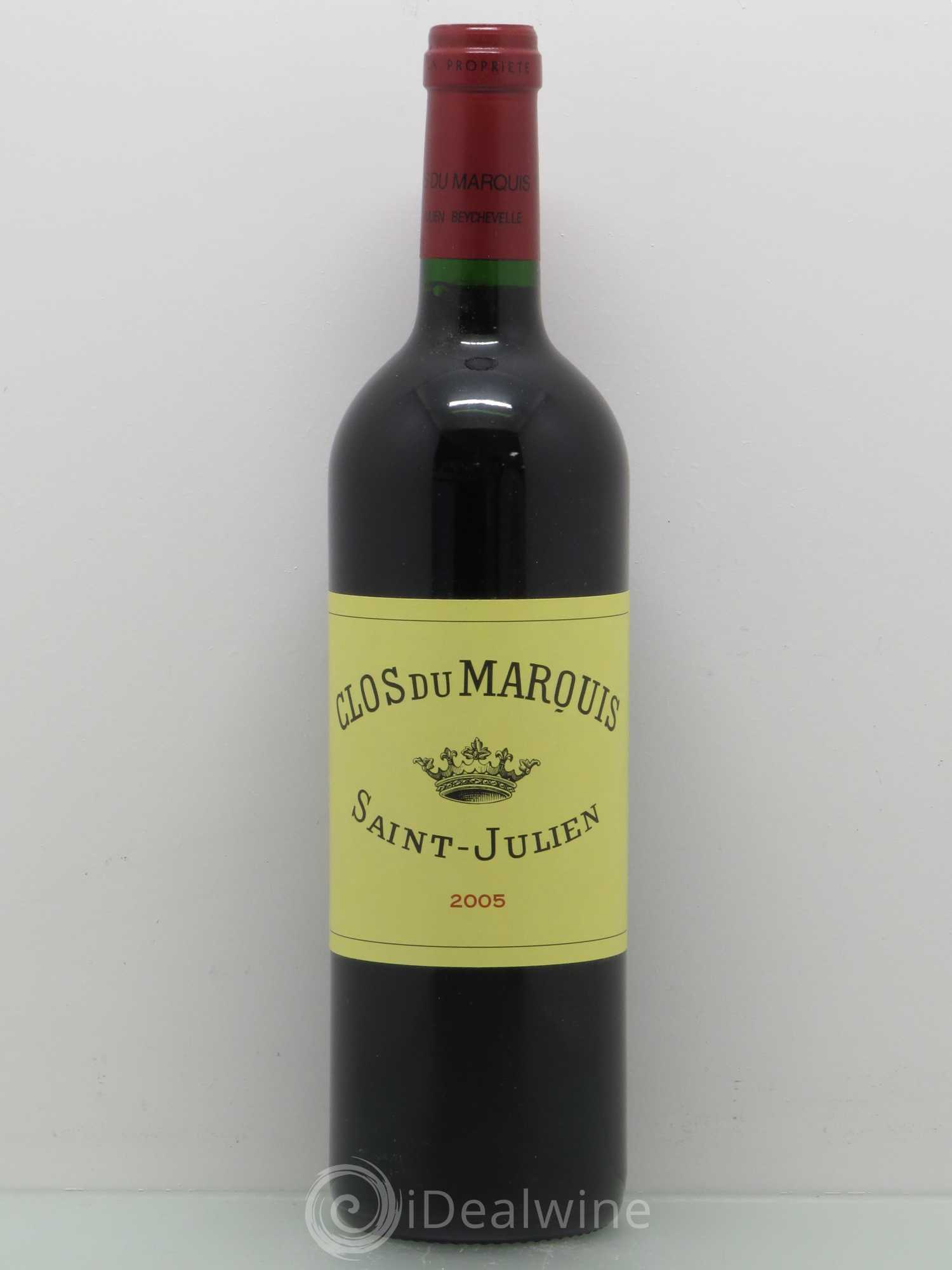 Clos du Marquis 2005 - Lot de 1 bouteille - 0