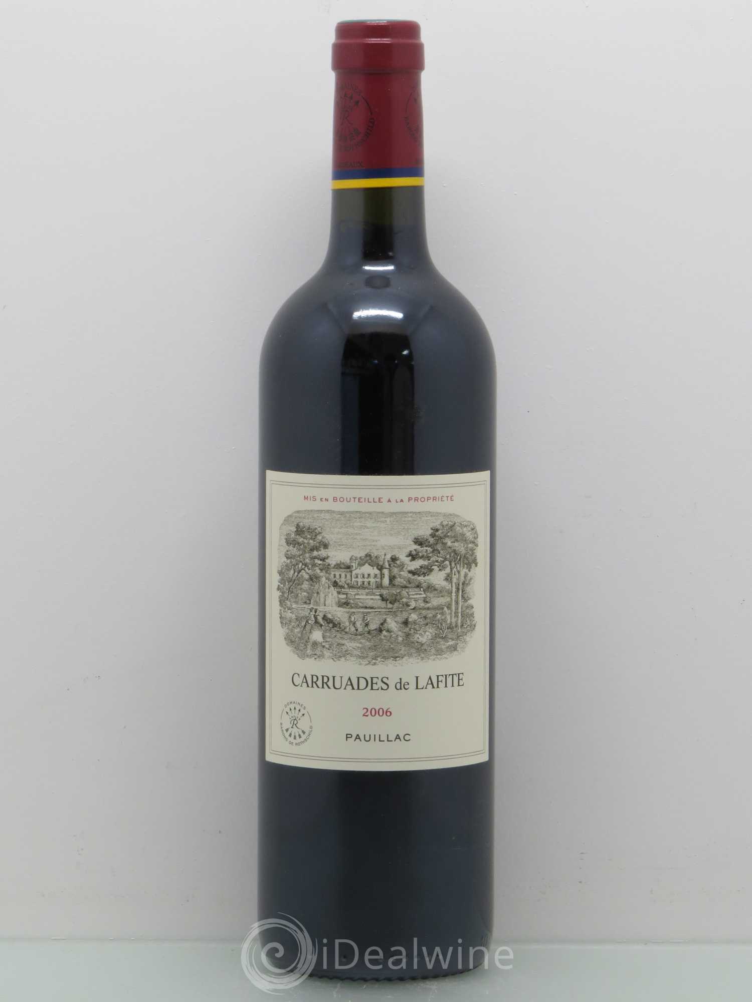 Carruades de Lafite Rothschild Second Vin 2006 - Lot de 1 bouteille - 0