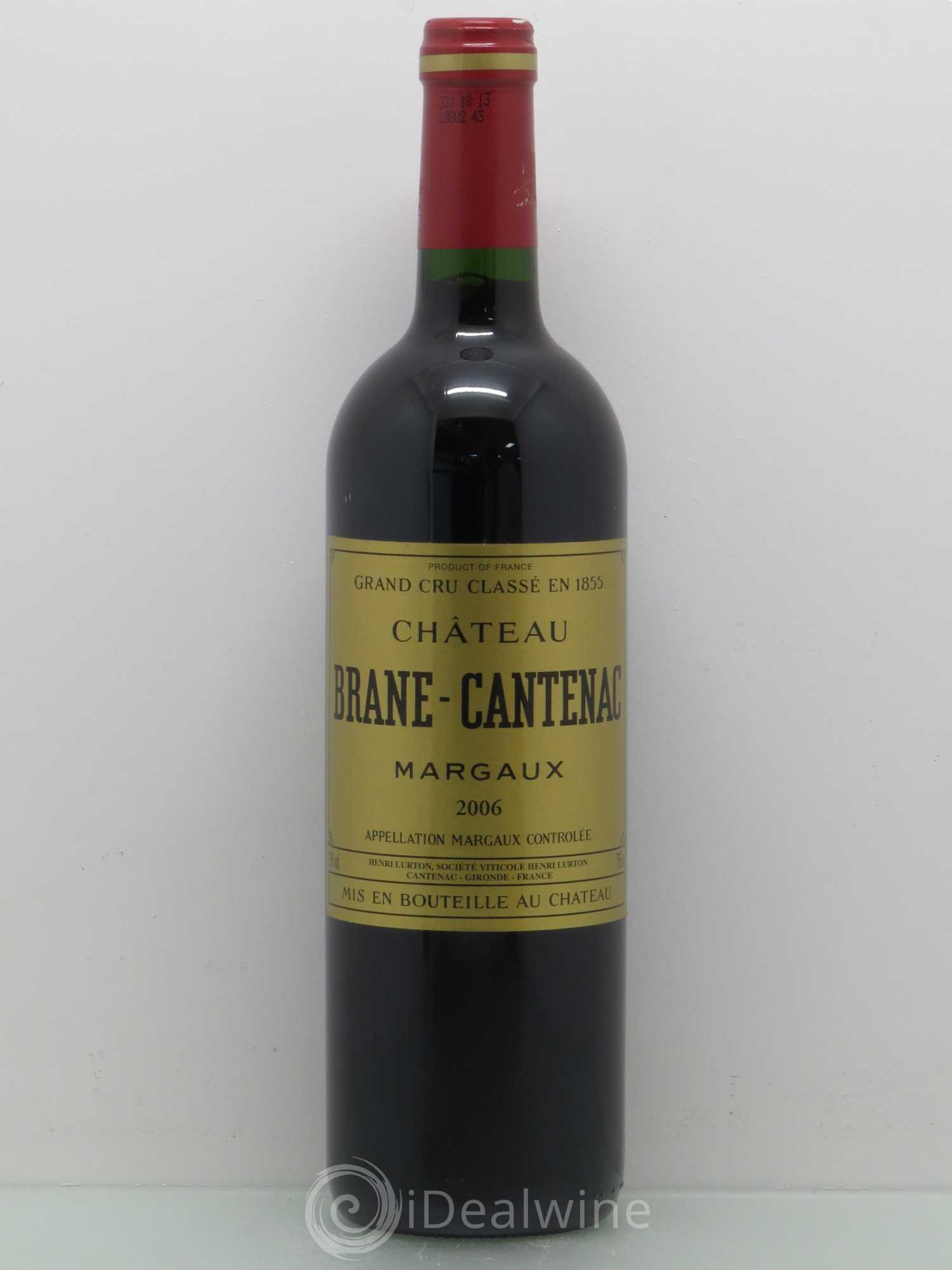 Château Brane Cantenac 2ème Grand Cru Classé 2006 - Lot de 1 bouteille - 0
