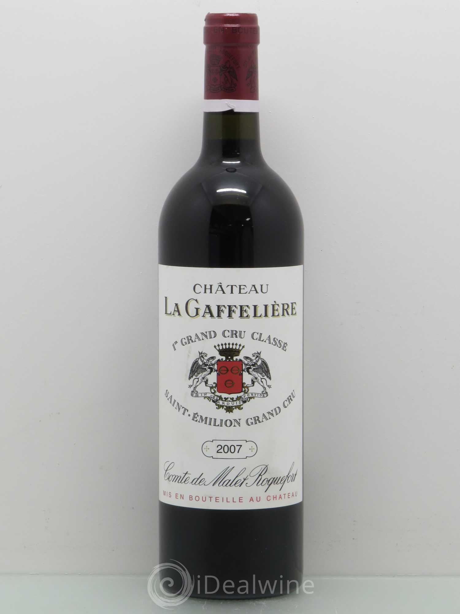 Château la Gaffelière 1er Grand Cru Classé B 2007 - Lot de 1 bouteille - 0