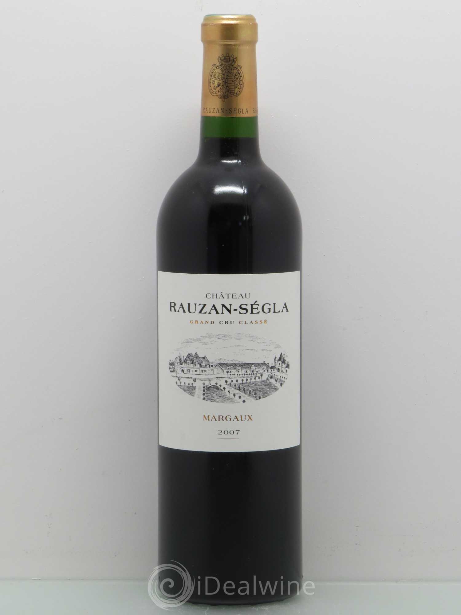 Château Rauzan Ségla Grand Cru Classé 2007 - Lot de 1 bouteille - 0