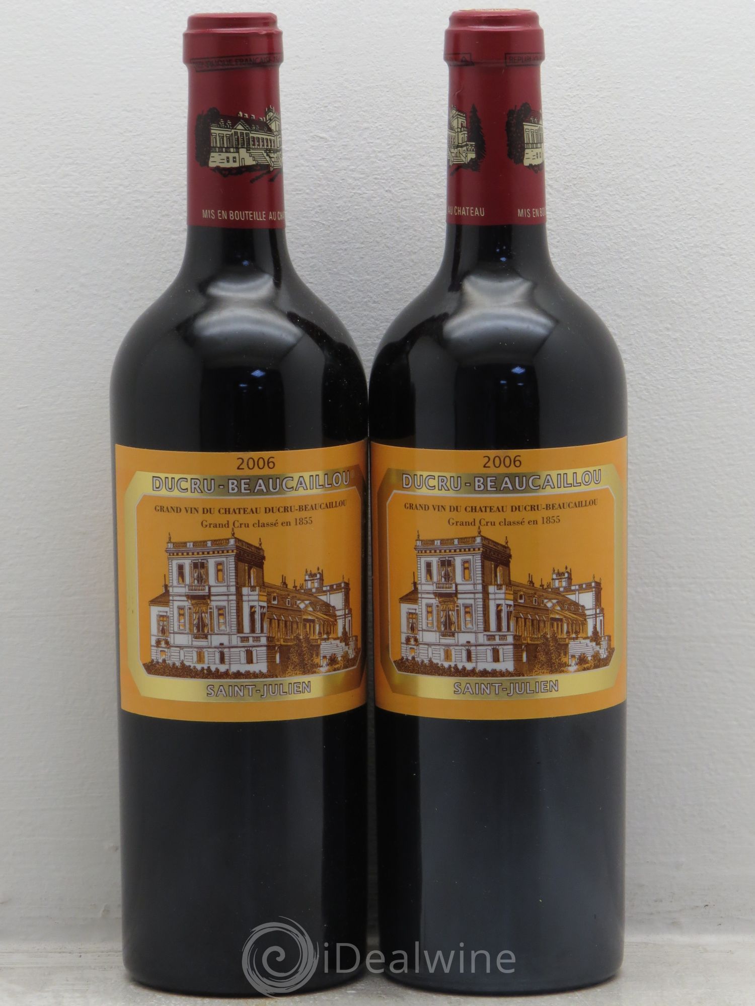 Château Ducru Beaucaillou 2ème Grand Cru Classé 2006 - Lot de 2 bouteilles - 0